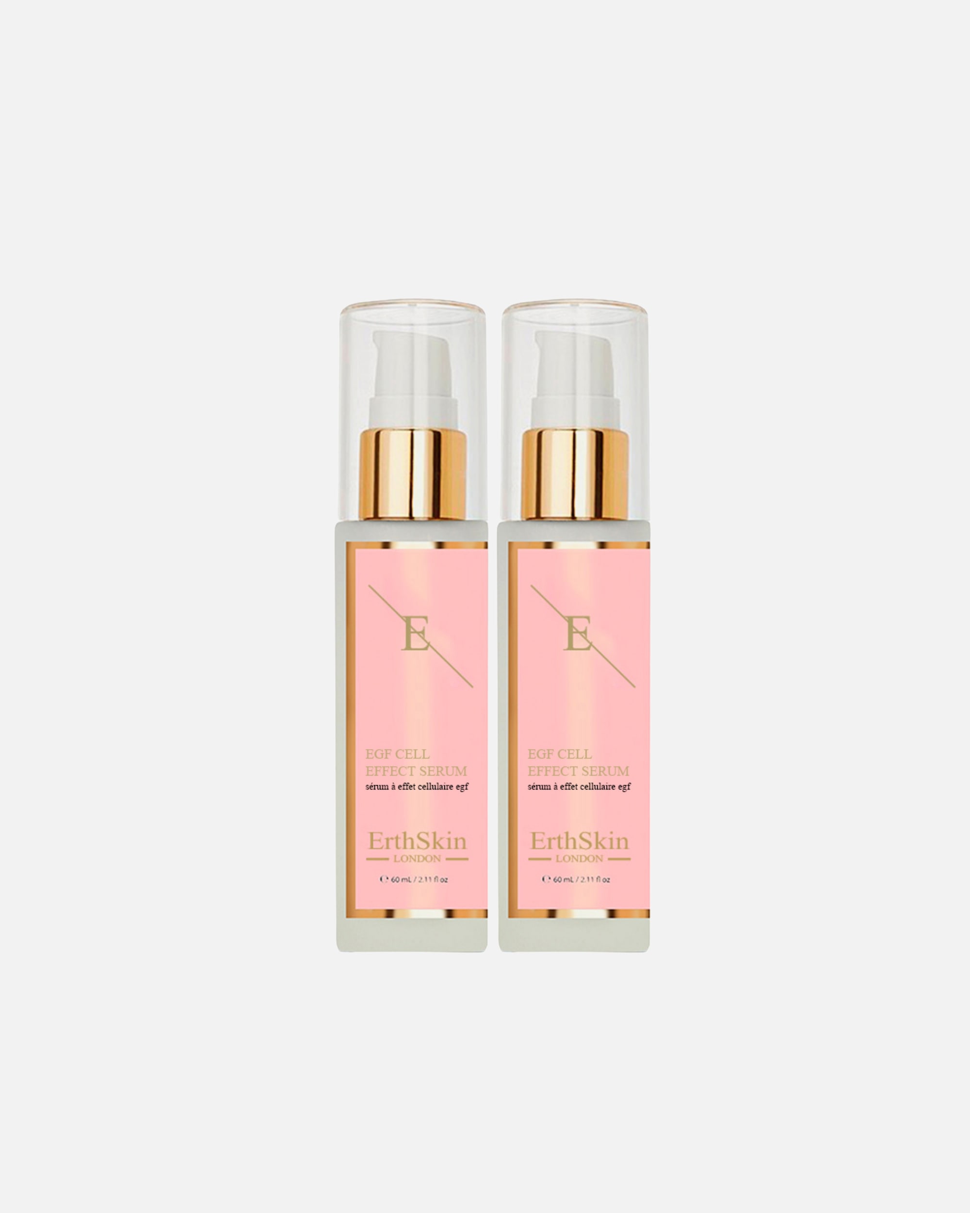 Sérum anti-âge pour Femme ErthSkin London Duo de sérums EGF 1 pièce