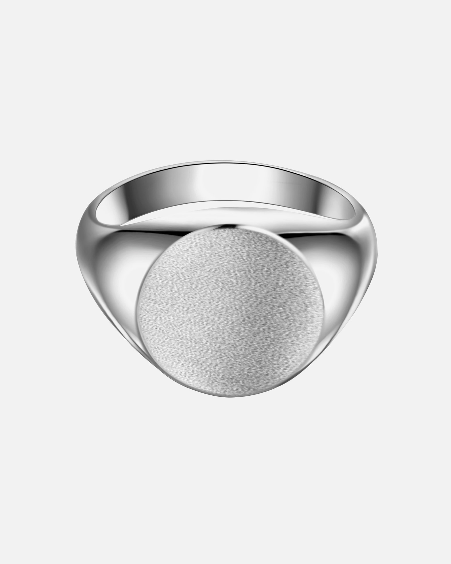 Bague pour Homme True Rebels Bague en Acier Inoxydable en argent 66