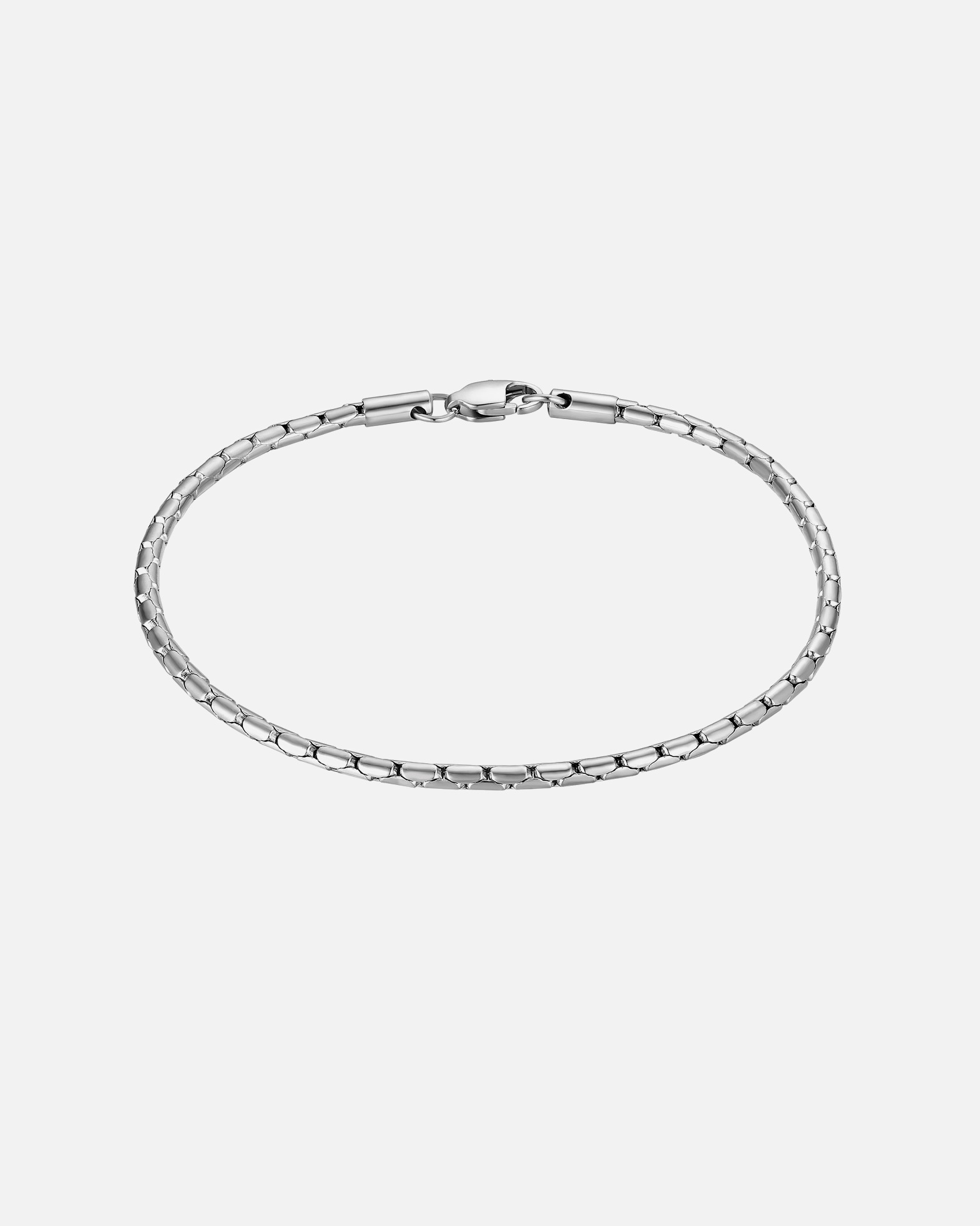 Bracelet pour Homme True Rebels Bracelet en Acier Inoxydable en argent 21 cm