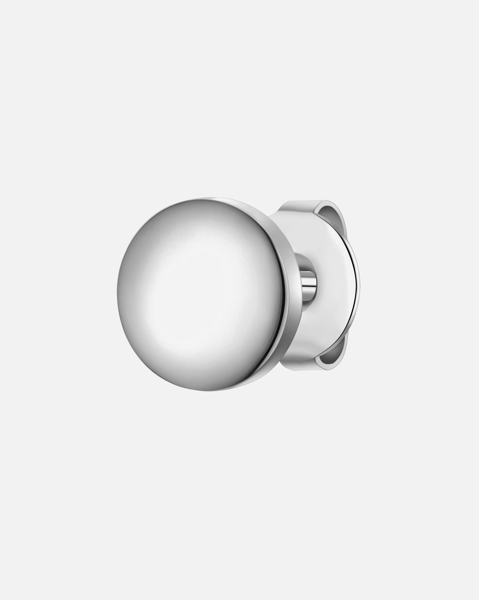 Boucles d'oreilles pour Homme True Rebels Boucles d´oreilles en Acier inoxydable en Argent 7,9 mm