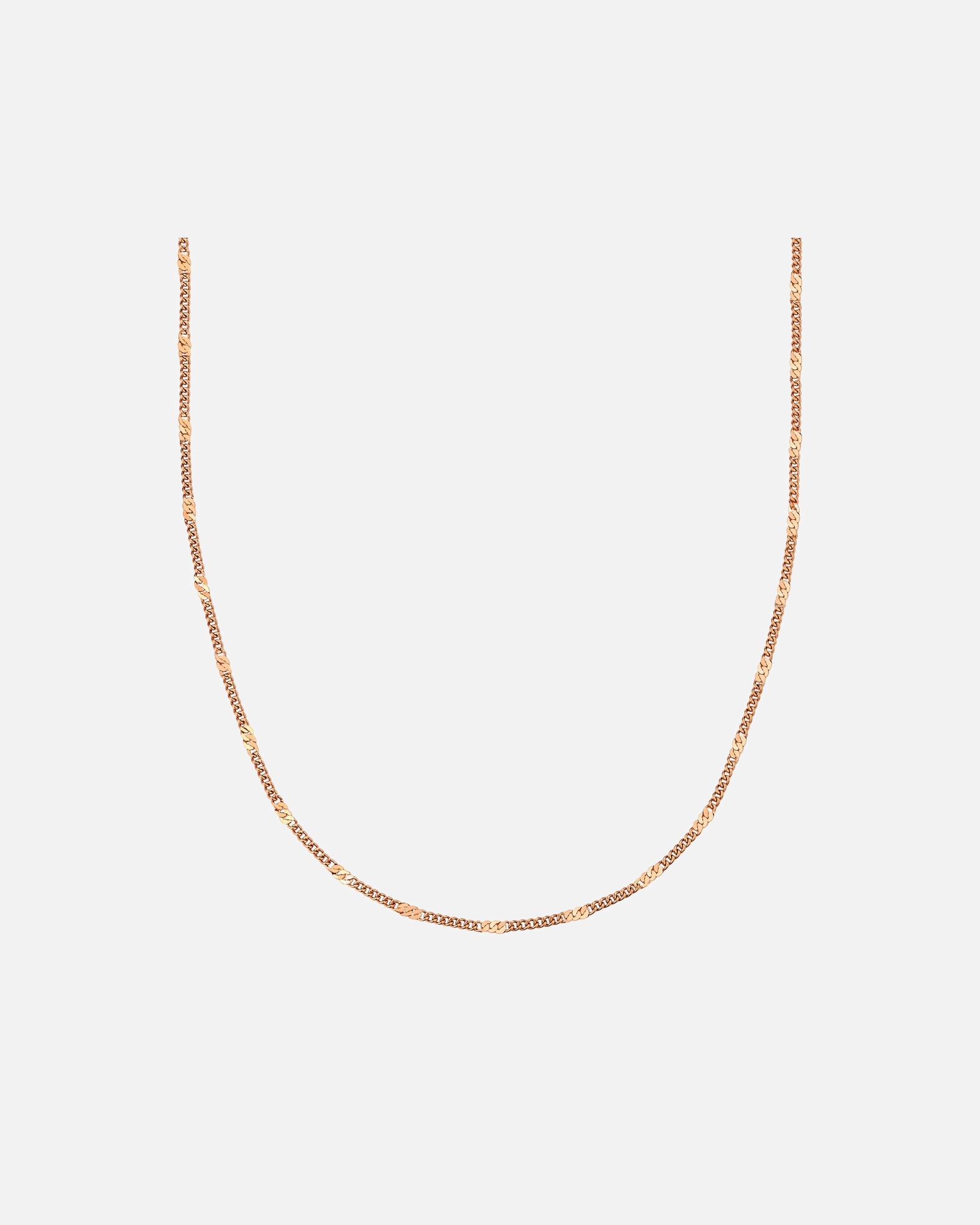 Collier pour Femme Glanzstücke München Collier en Acier Inoxydable en Or Rose 40,0 cm Basiskette + 5,0 cm Verlängerung