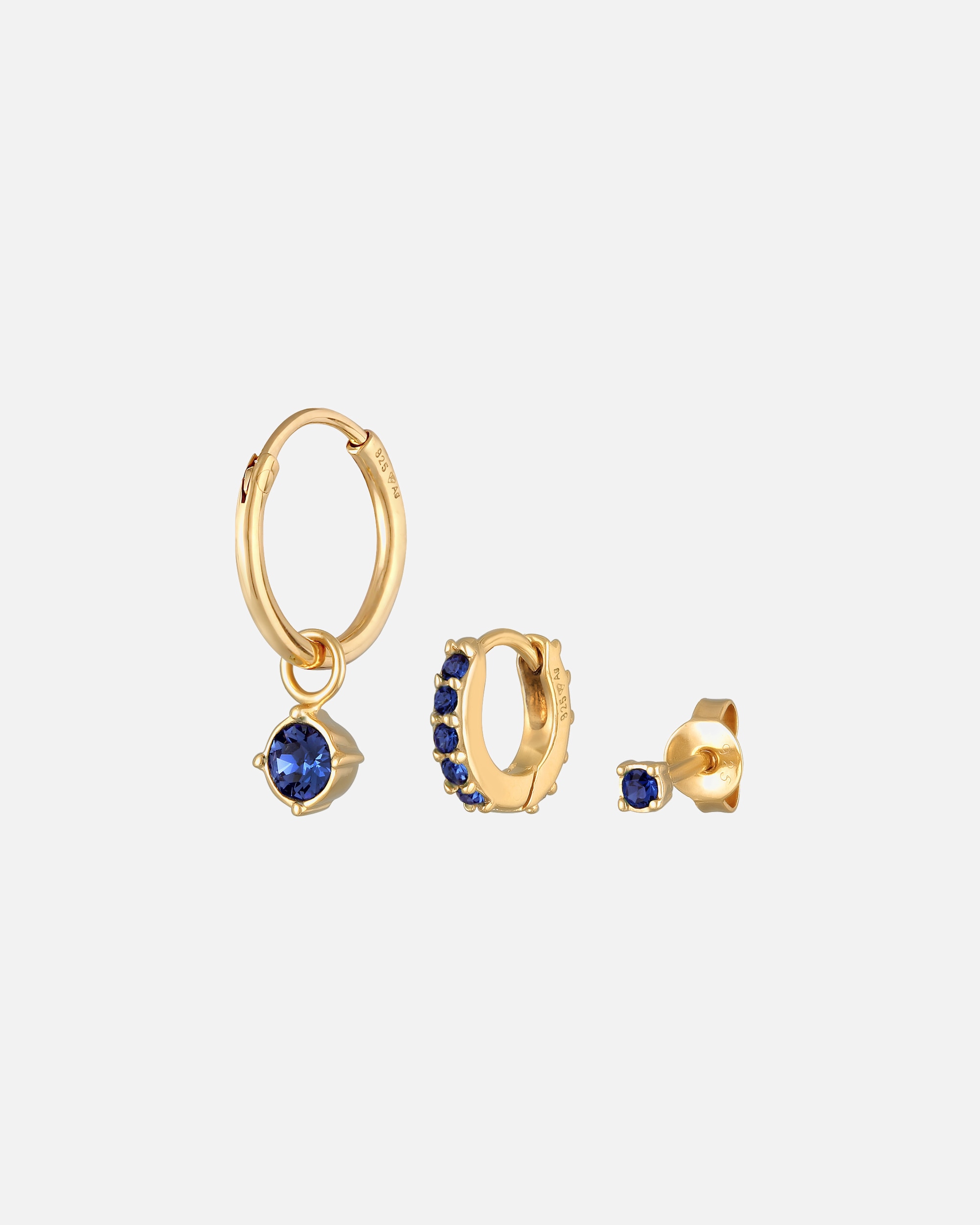 Boucles d'oreilles pour Femme Elli Elli Boucles d'Oreilles Bleu