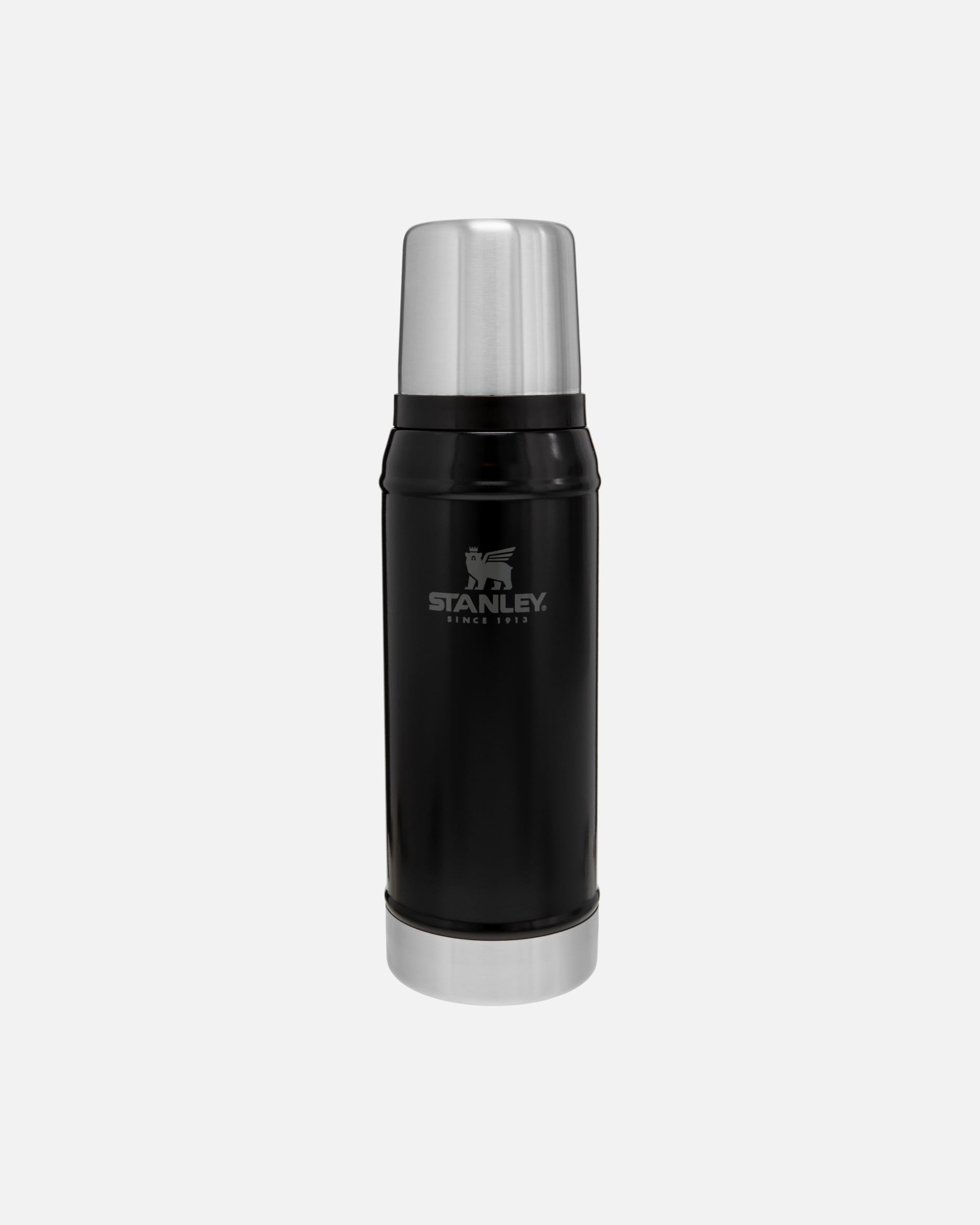 Gourde pour Unisexe Stanley 1913 Bouteille Isotherme - 0,75L - CLASSIC LEGENDARY BOTTLE Matte Black Pebble