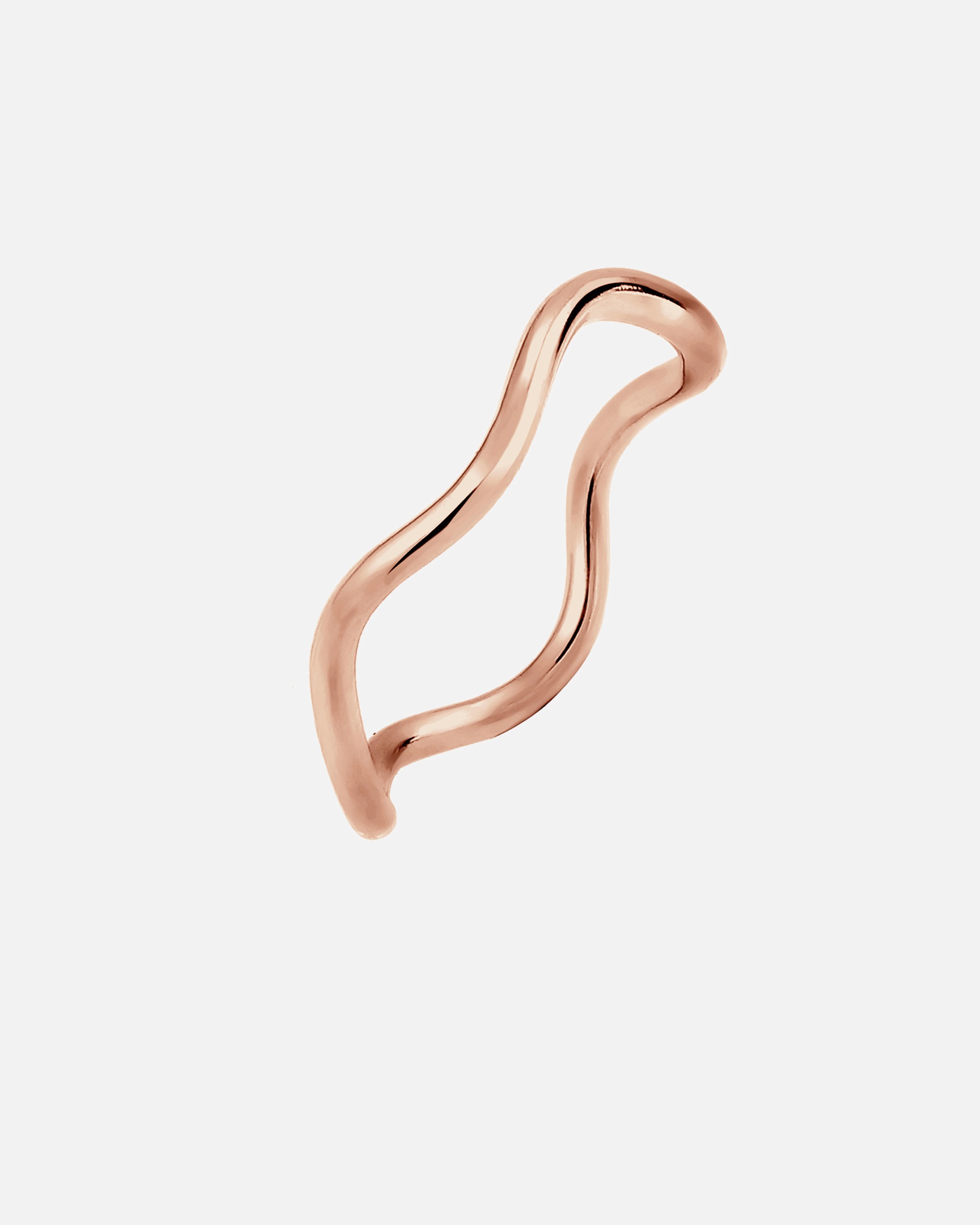 Bague pour Femme Elli Femmes Vagues Minimaliste Géo Tendance en Argent Sterling 925 58