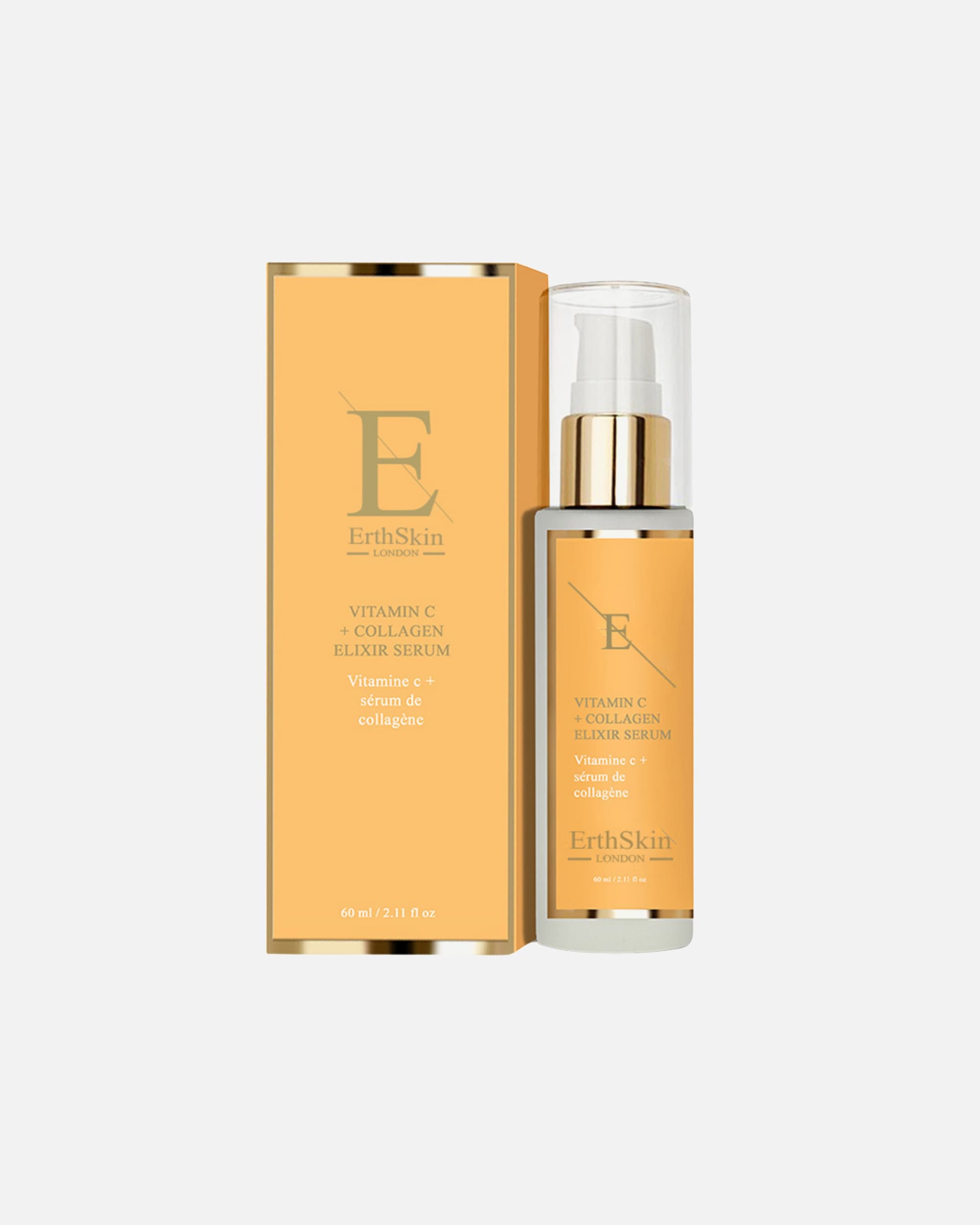 Sérum à la vitamine C pour Femme ErthSkin London Sérum Élixir Vitamine C + Collagène 1 pièce