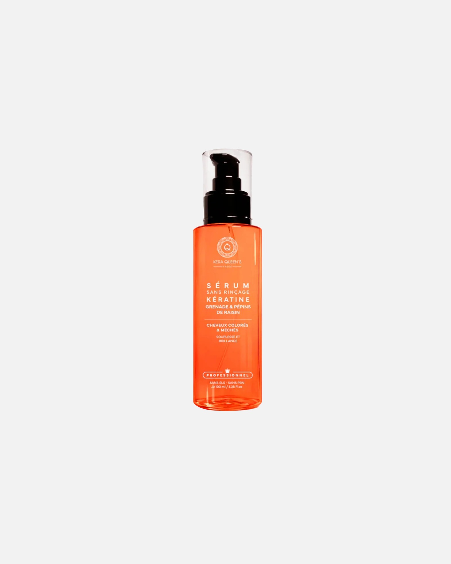 Sérum cheveux pour Unisexe Kera Queen's Default Brand Line Sérum Rituel Grenade et Pépins de Raisin Sérum Rituel Grenade et Pépins de Raisin - 100 ml