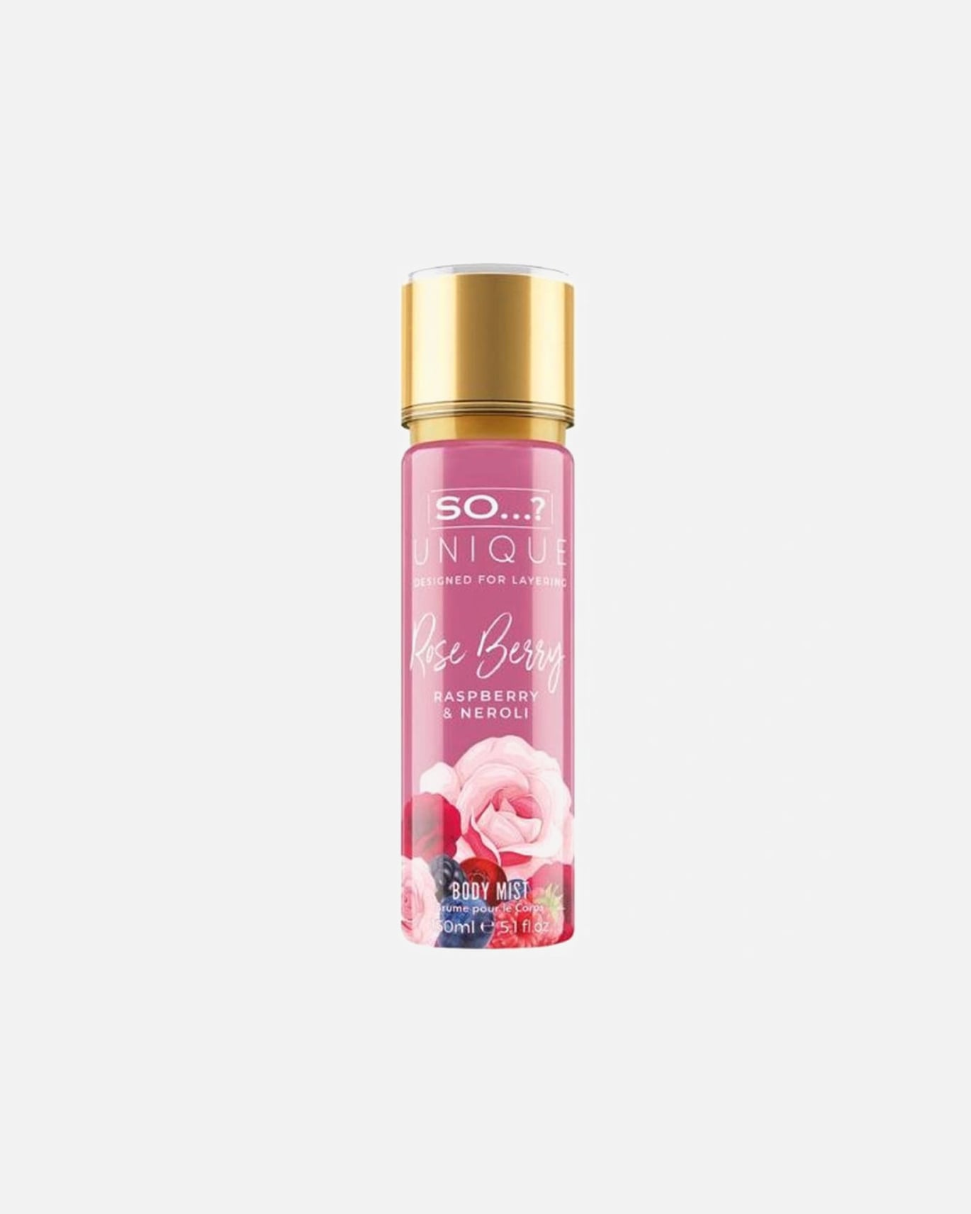 Parfum pour Unisexe So… ? Brume pour le Corps - Rose Berry 150 ml