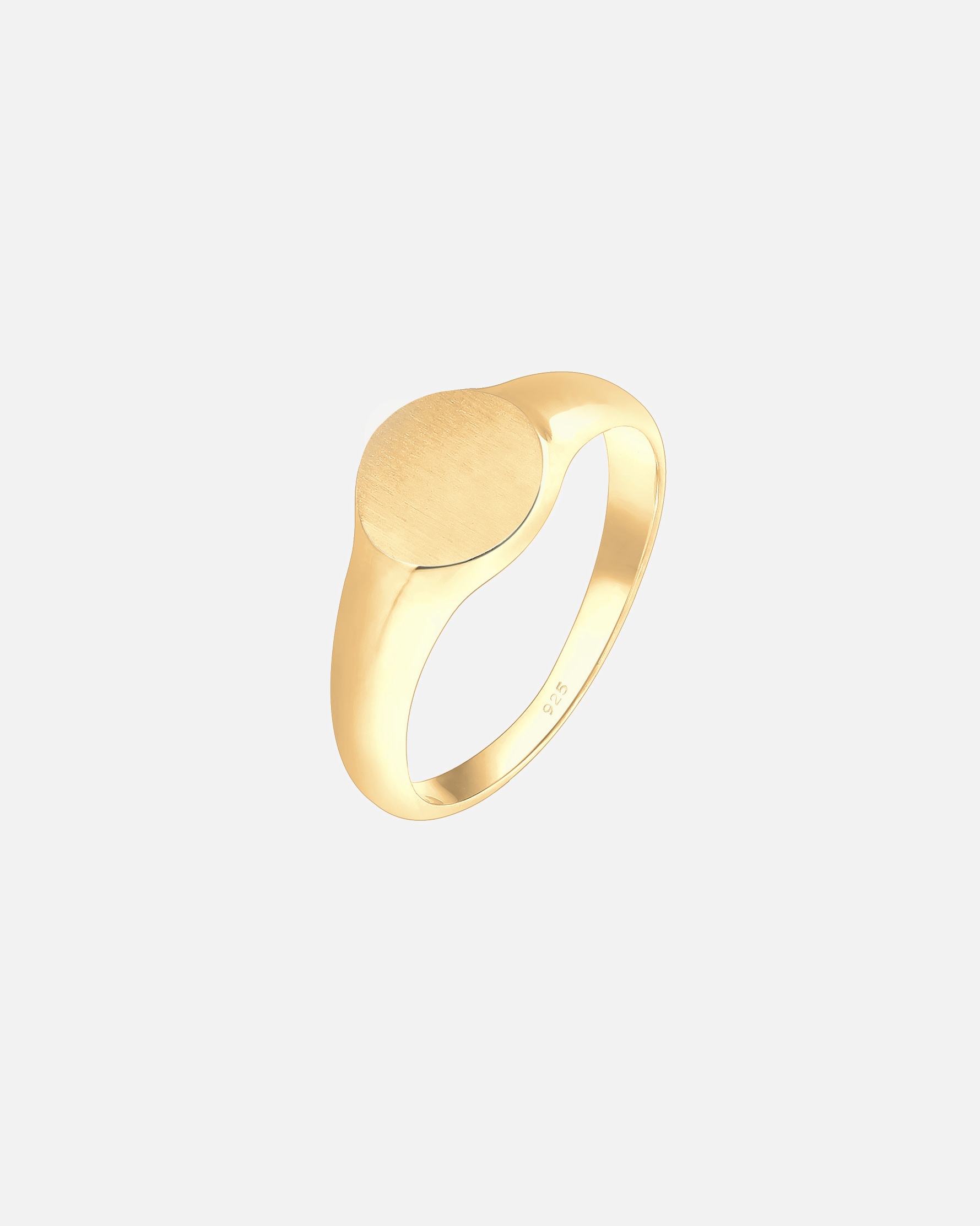 Bague pour Femme Elli Terne Ovale Geo Base 925 Argent 52