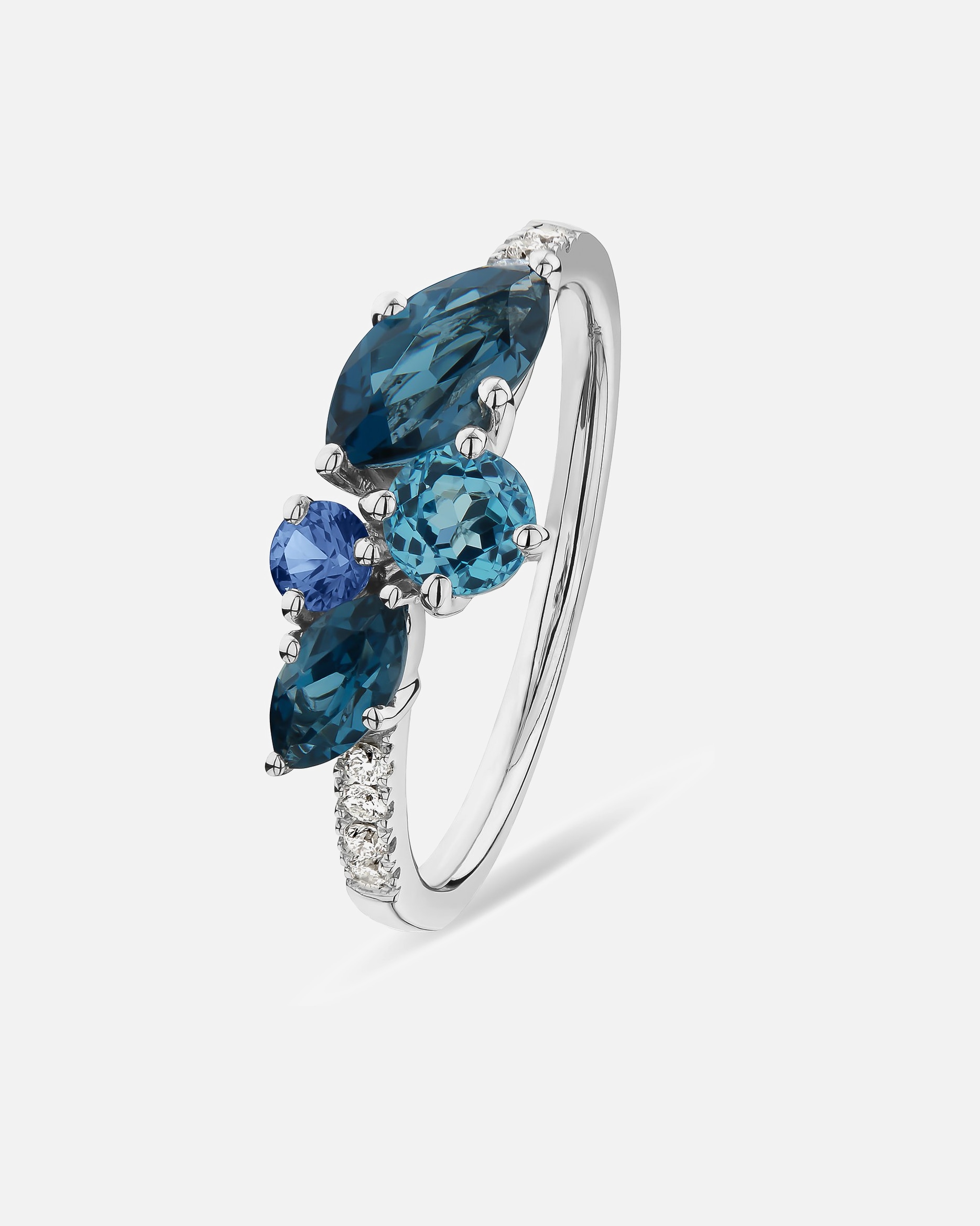 Bague pour Femme CHRIST Bagues or blanc 50
