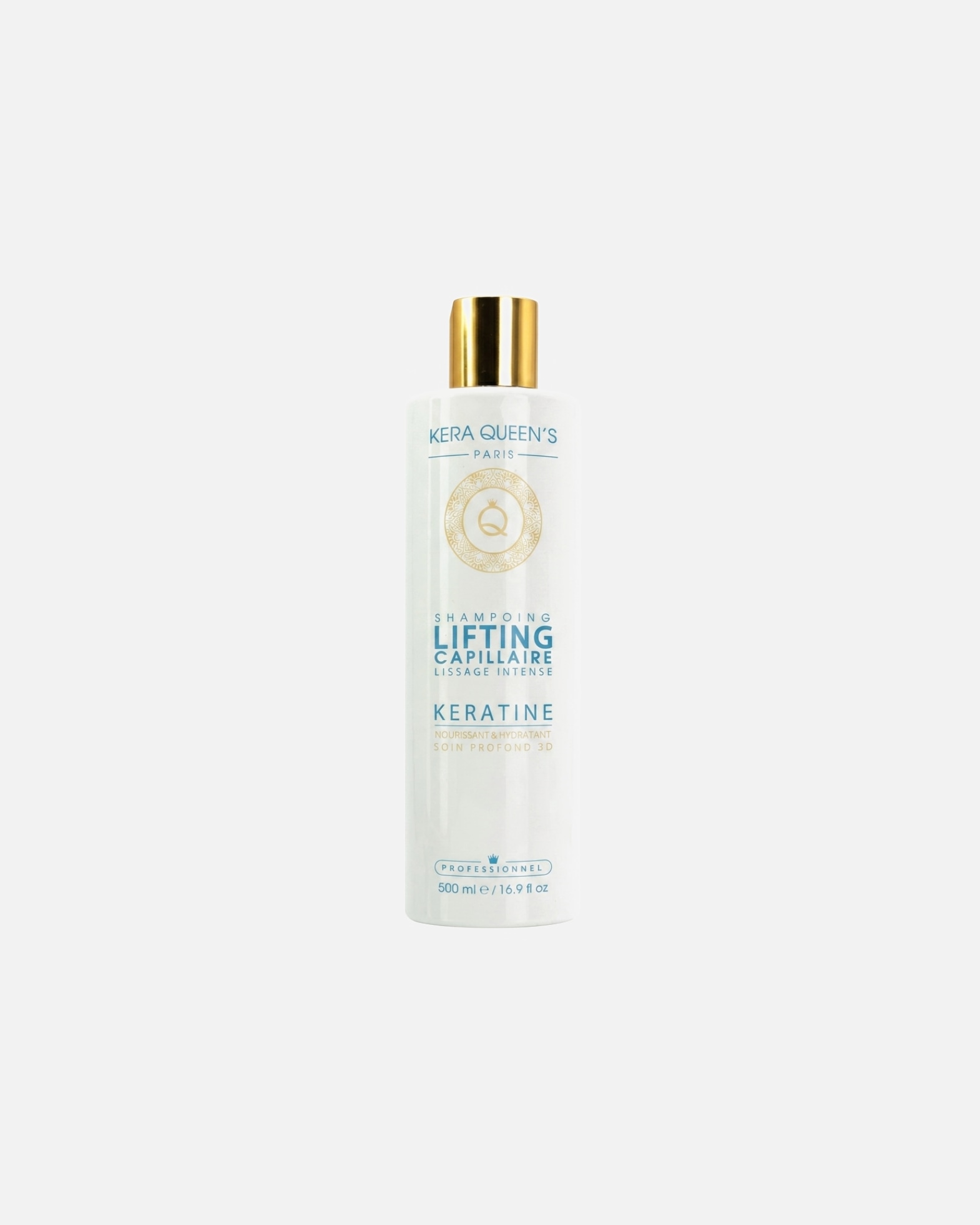 Shampooing pour Unisexe Kera Queen's Default Brand Line Shampoing Lifting Capillaire Intense Kératine Intense Shampoing Lifting Capillaire Intense Kératine Intense - 500 ml