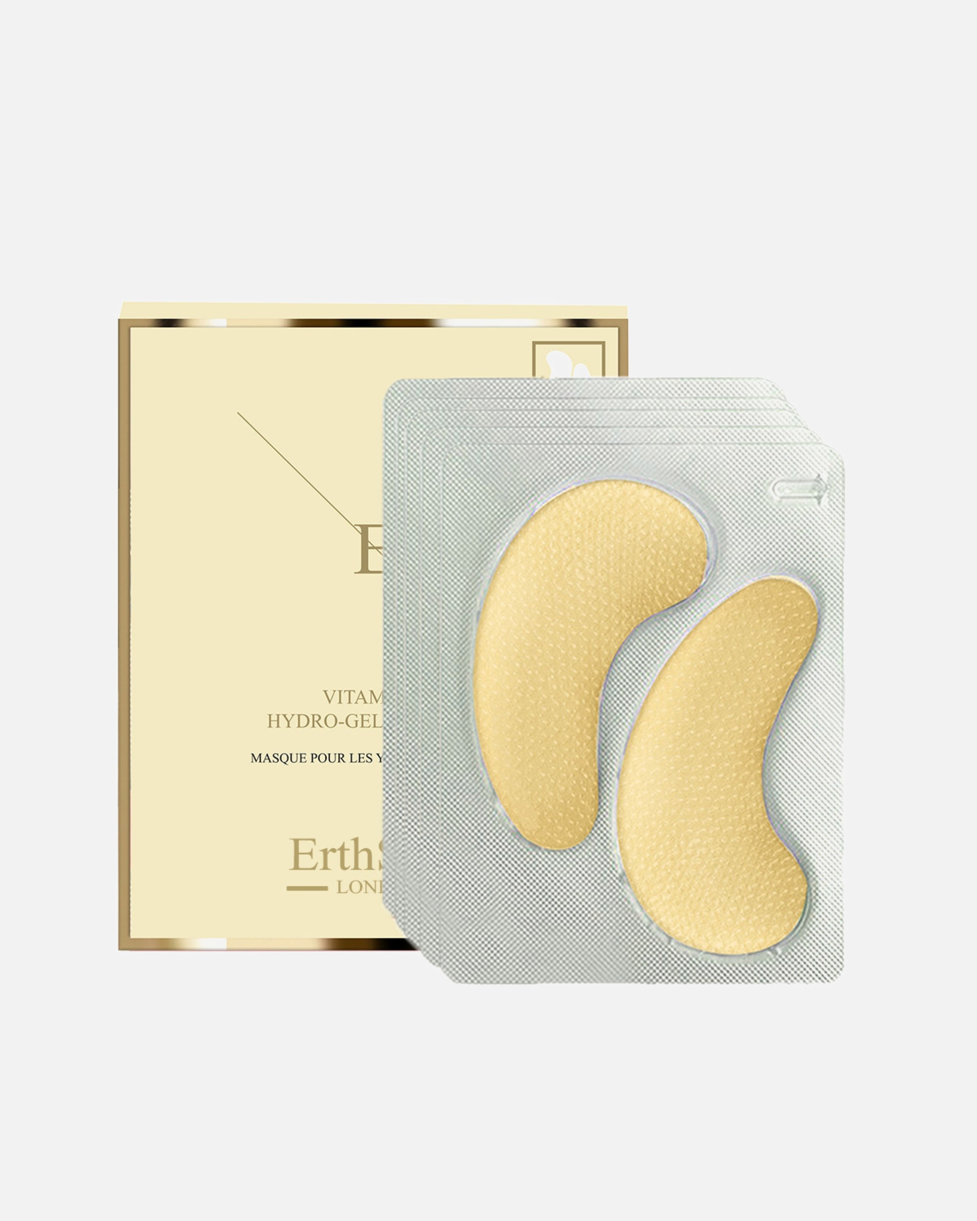 Patchs yeux pour Femme ErthSkin London Coussinets oculaires hydrogel à la vitamine C 1 pièce