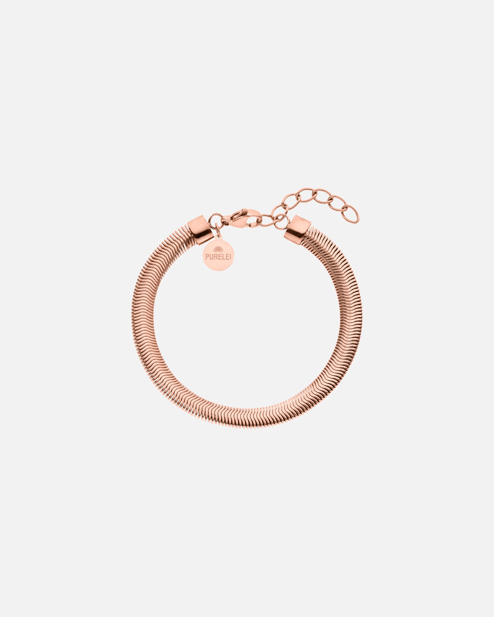 Bracelet pour Unisexe Purelei Flow Bracelet 100% acier inoxydable Or Rose