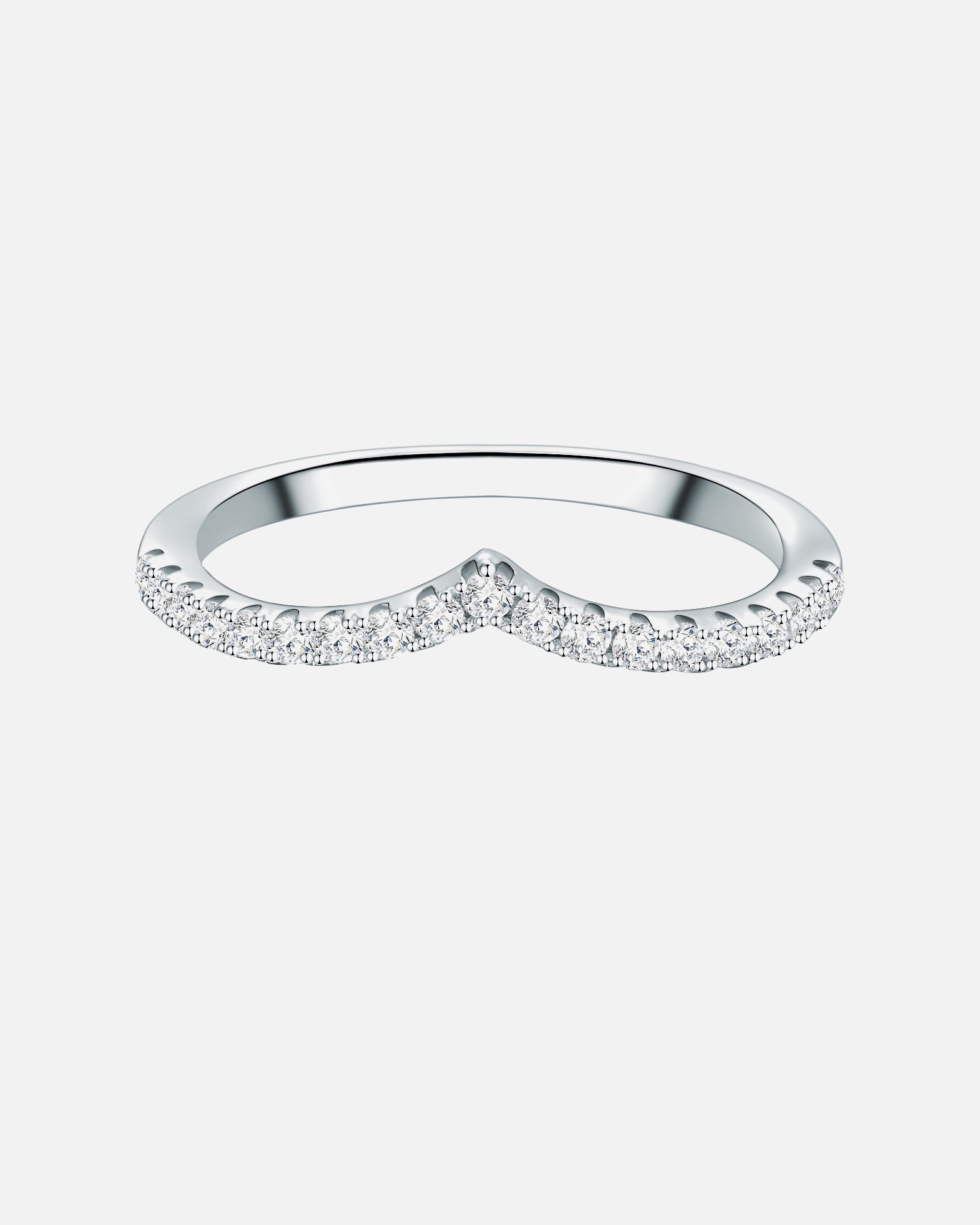 Bague pour Femme Trilani Bague en argent Argent sterling Oxyde de zirconium (CZ) en Argent 58