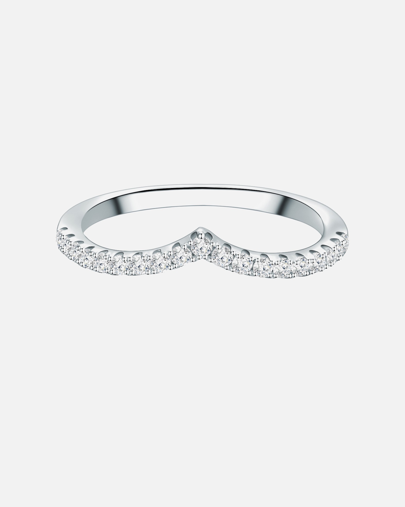 Bague pour Femme Trilani Bague en argent Argent sterling Oxyde de zirconium (CZ) en Argent 52