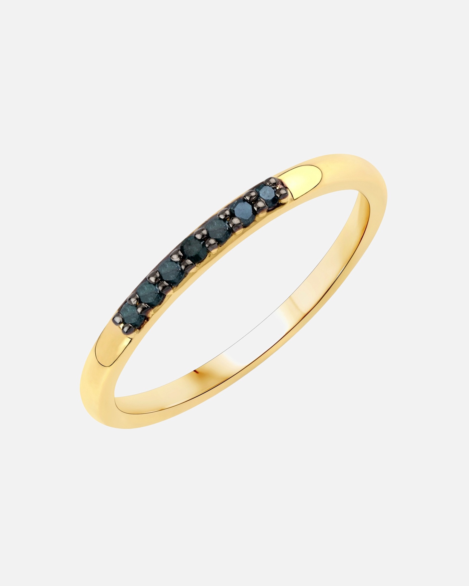 Bague pour Femme Rafaela Donata Bague Argent sterling Diamant en Or jaune 60