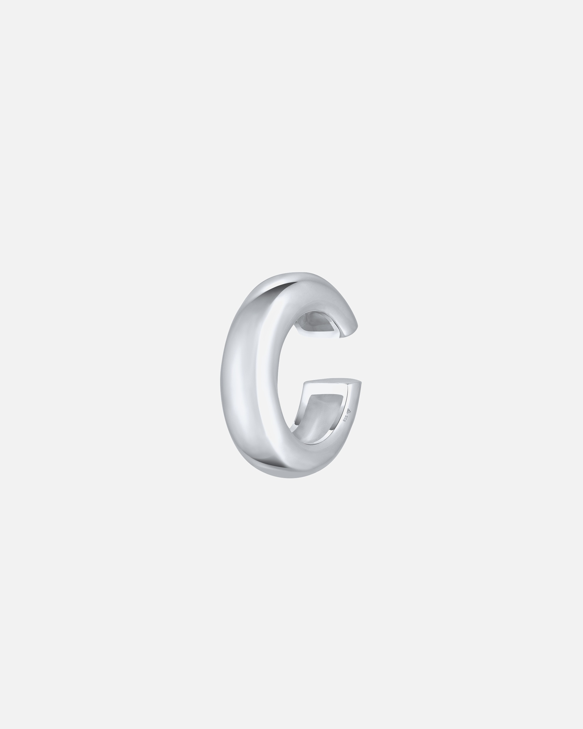 Boucles d'oreilles pour Femme Elli Femmes Earcuff Basique Chunky en argent sterling 925 silberfarben