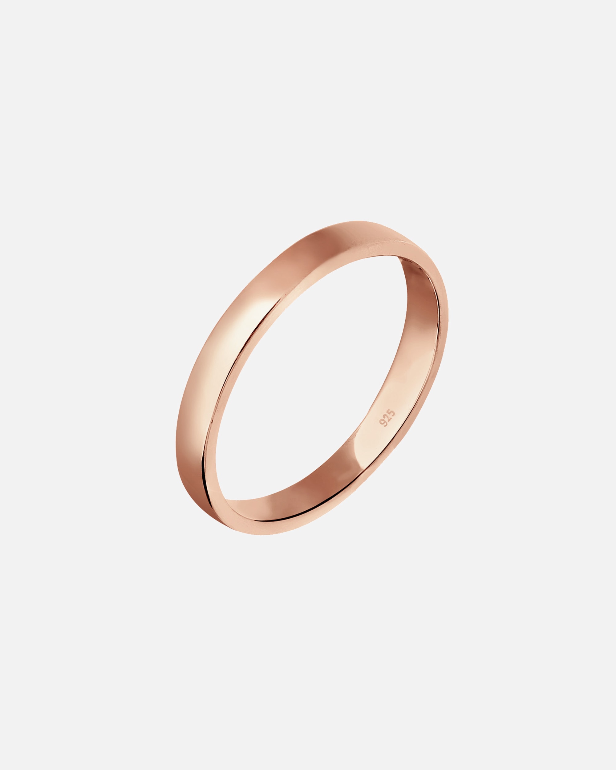 Bague pour Femme Elli Femmes Fiançailles Simple Élégant en Argent Sterling 925 54