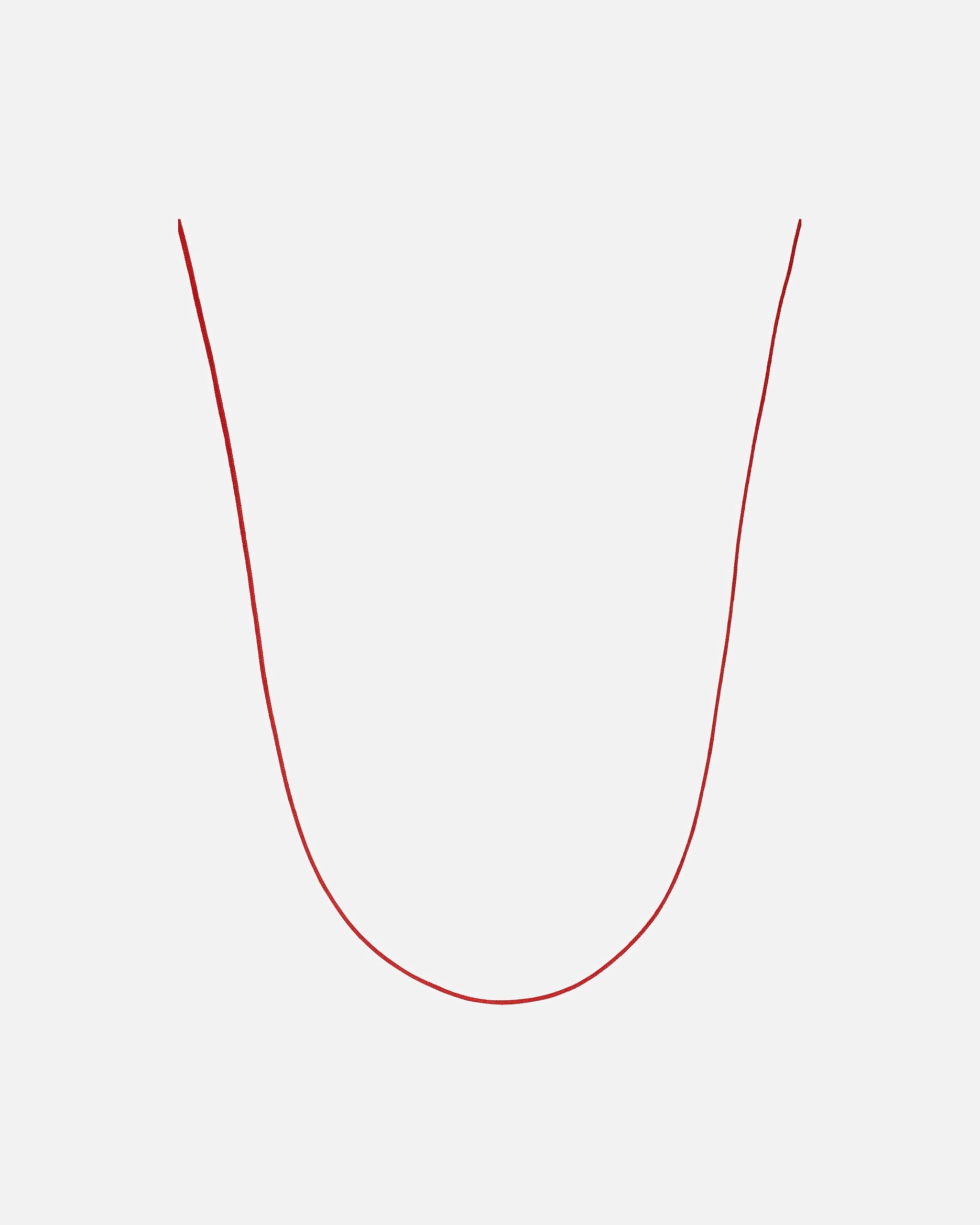 Collier pour Femme Guido Maria Kretschmer Chaînes rouge