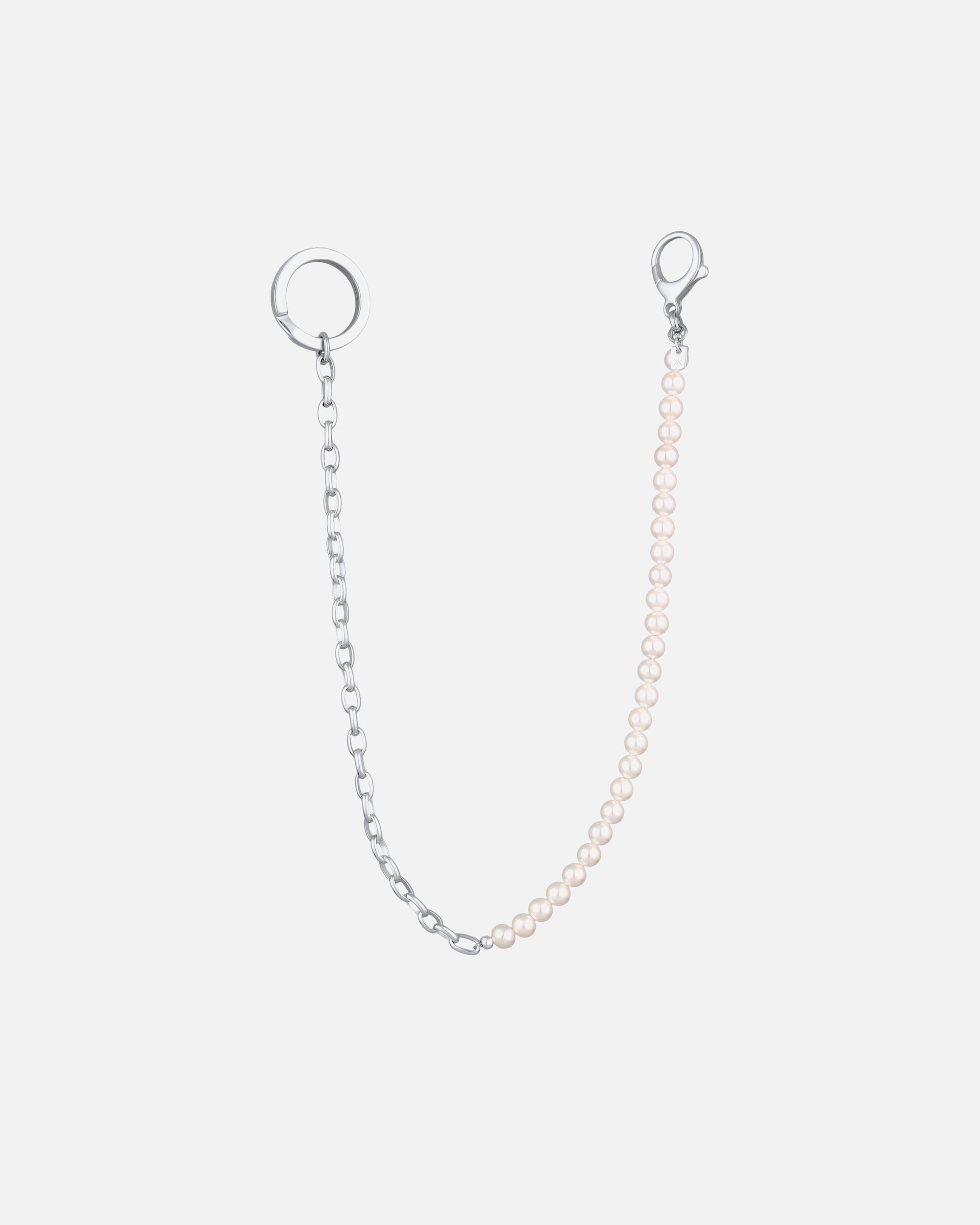 Bijoux pour Homme KUZZOI Accessoires Bijoux Perle de Nacre Blanc 925 Sterling Silver 38