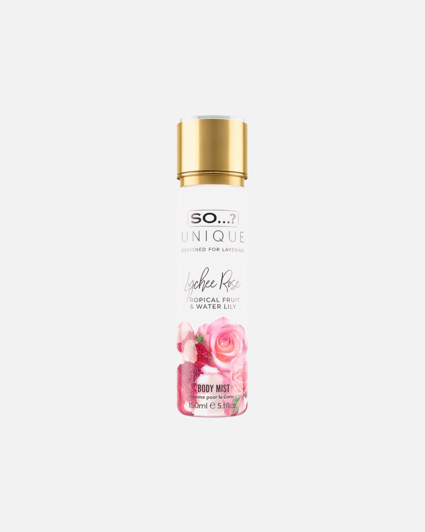 Parfum pour Unisexe So… ? Brume pour le Corps Lychee Rose 150 ml
