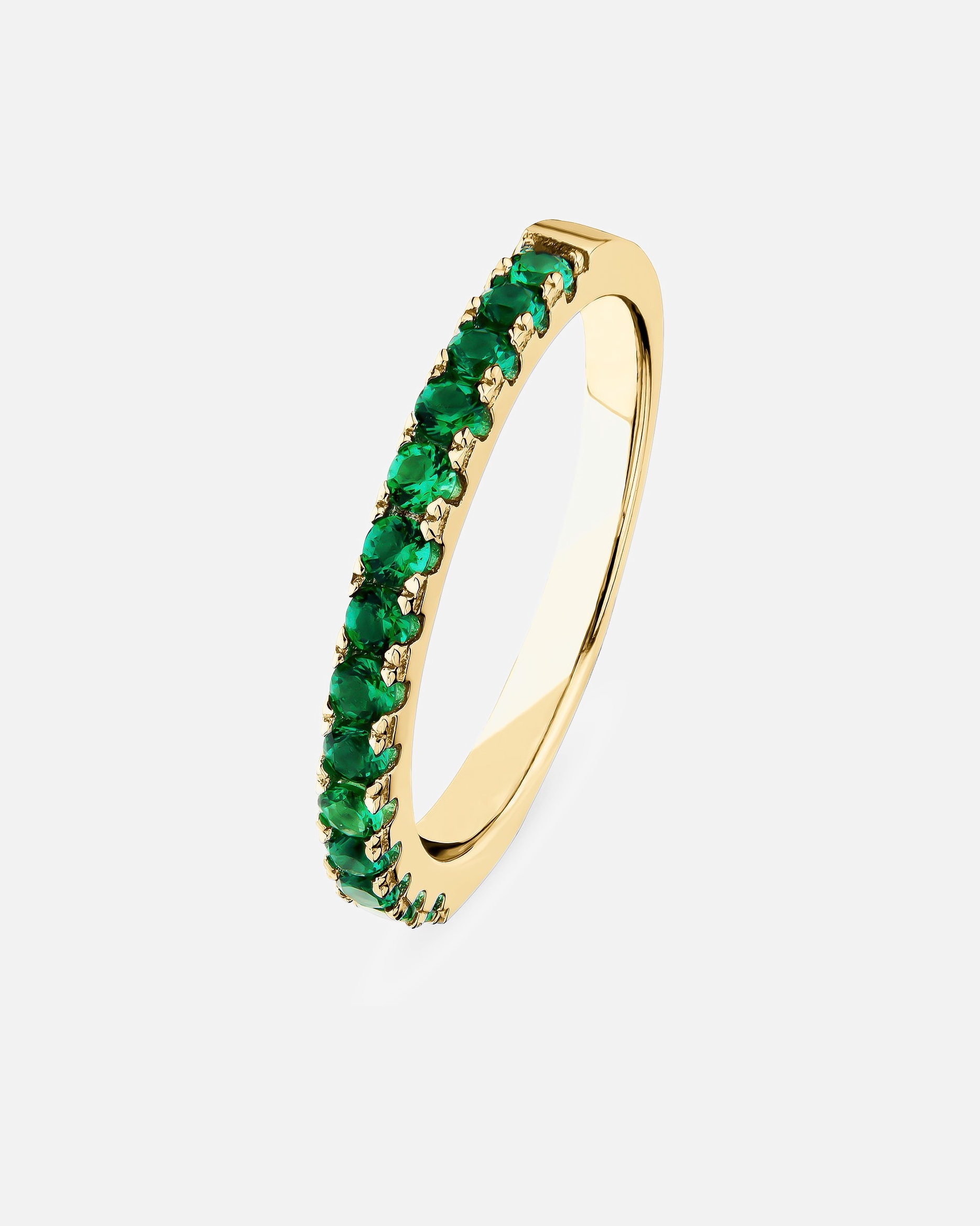 Bague pour Femme FAVS Bagues or jaune, vert 54