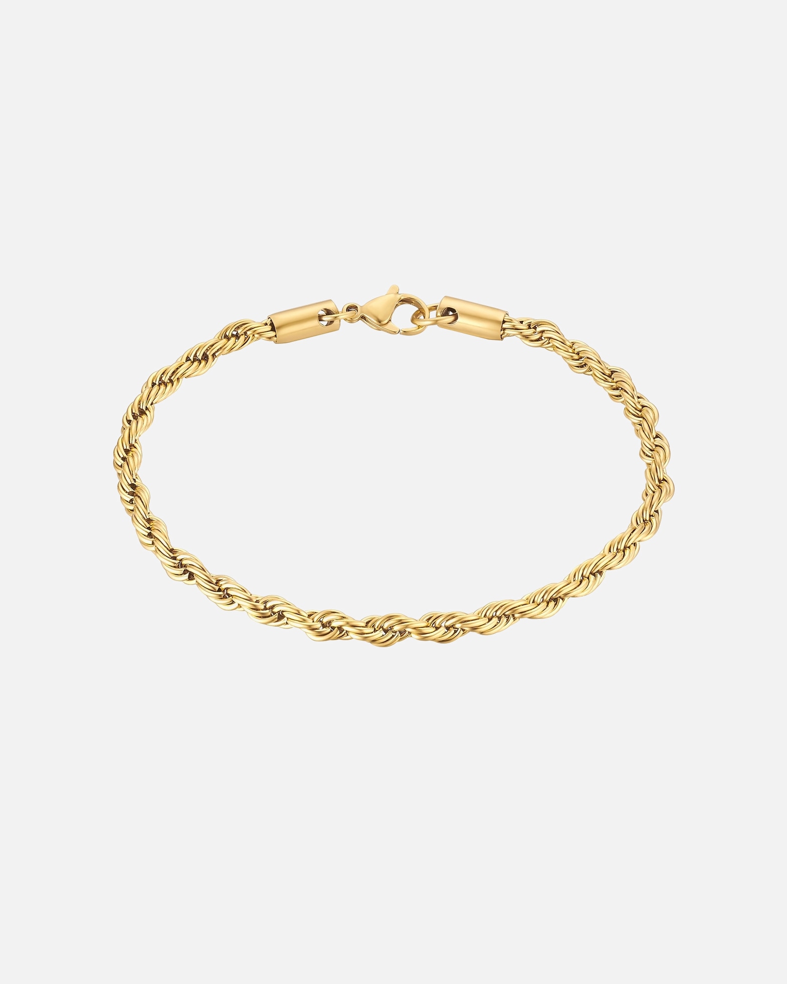 Bracelet pour Homme True Rebels Bracelet en Acier Inoxydable en or jaune 17 cm