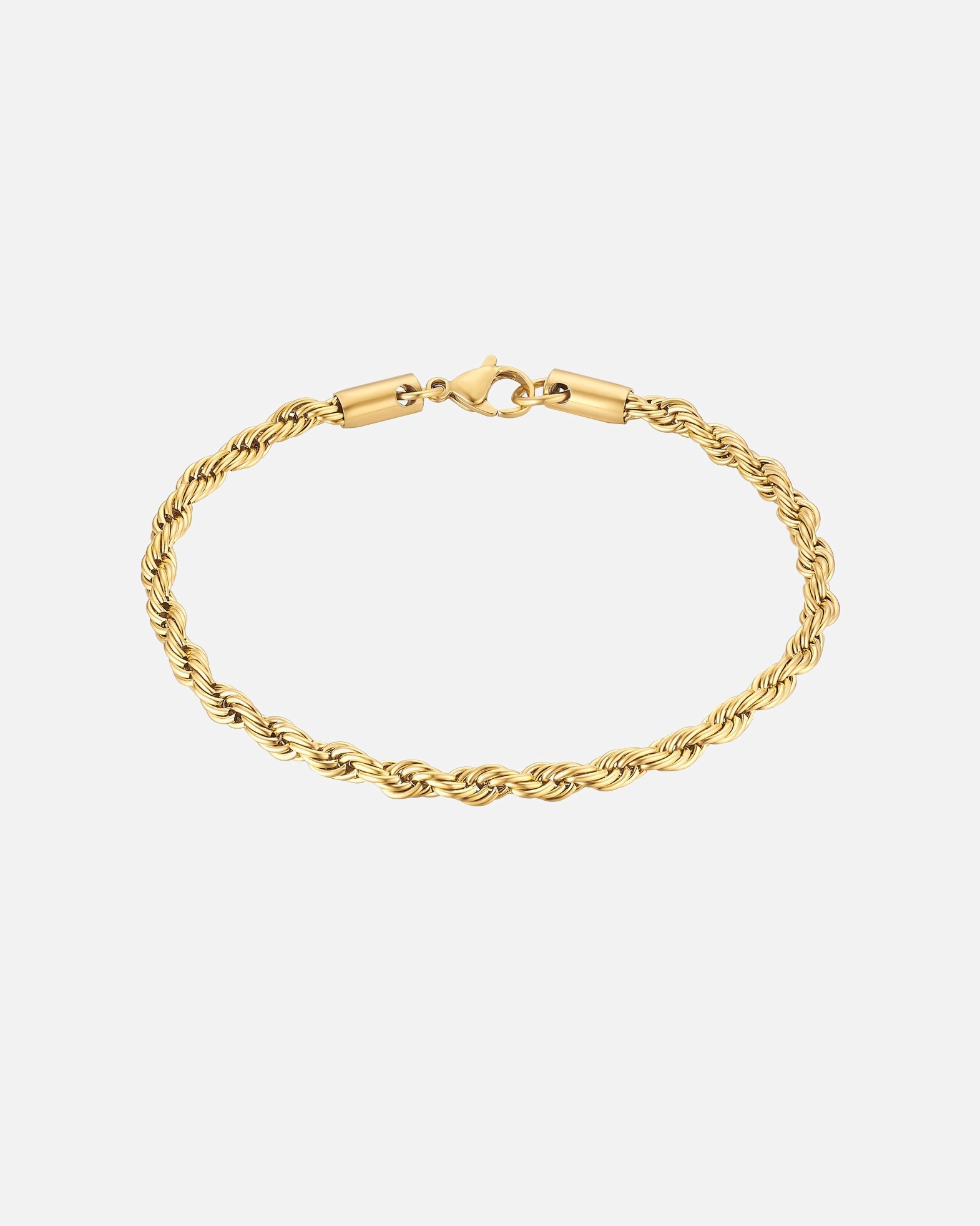 Bracelet pour Homme True Rebels Bracelet en Acier Inoxydable en or jaune 19 cm