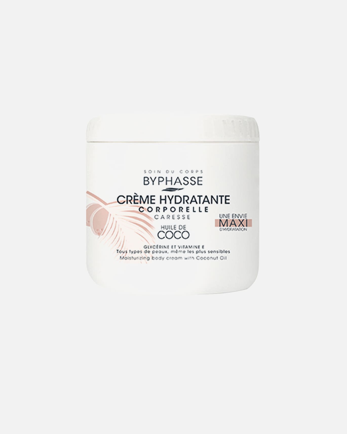 Crème pour le corps pour Unisexe Byphasse CREMA HIDRATANTE corporal #aceite de coco 500 ml