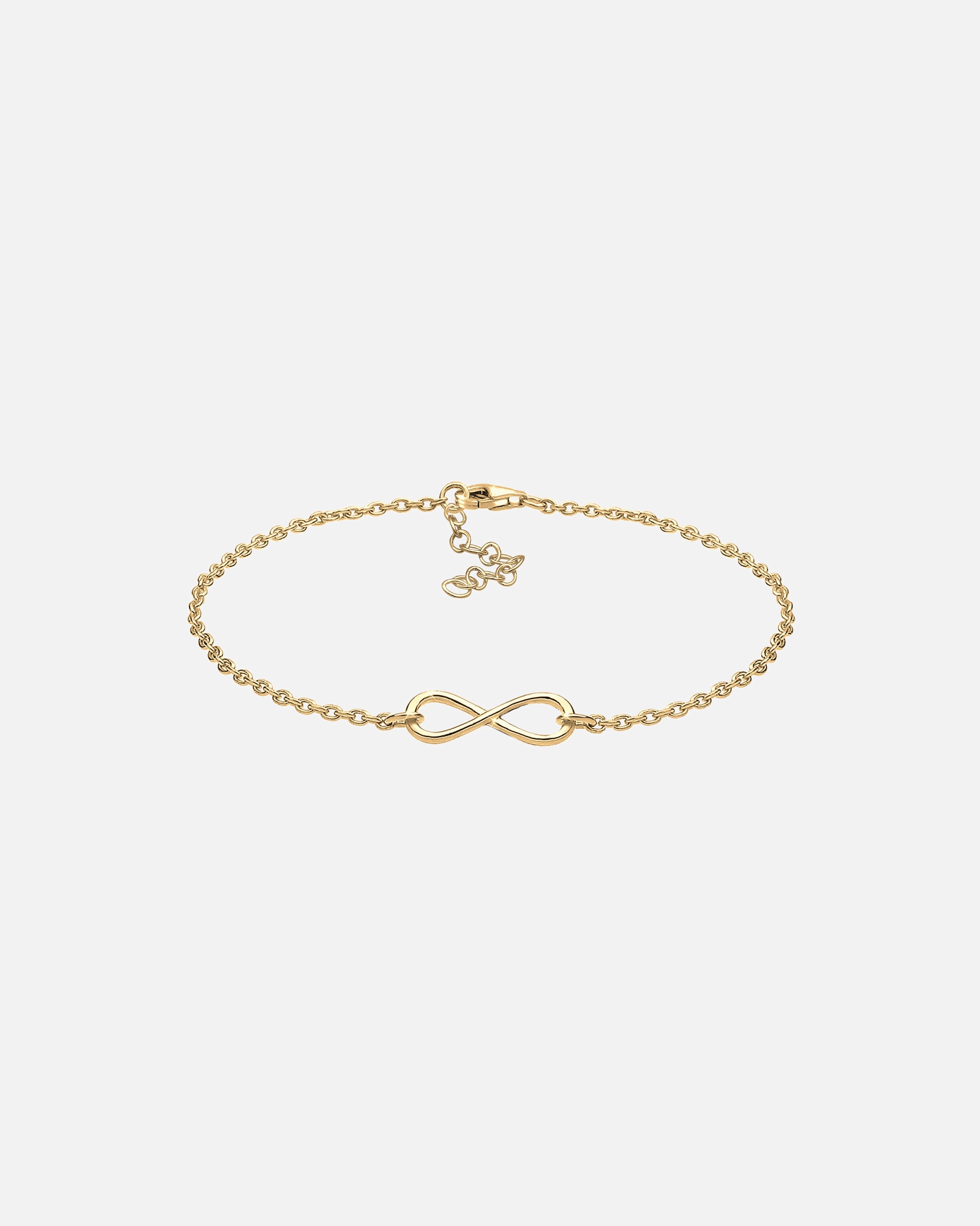 Bracelet pour Femme Elli Infinity Bracelet Femme Plaqué Or Argent (925/1000) 16