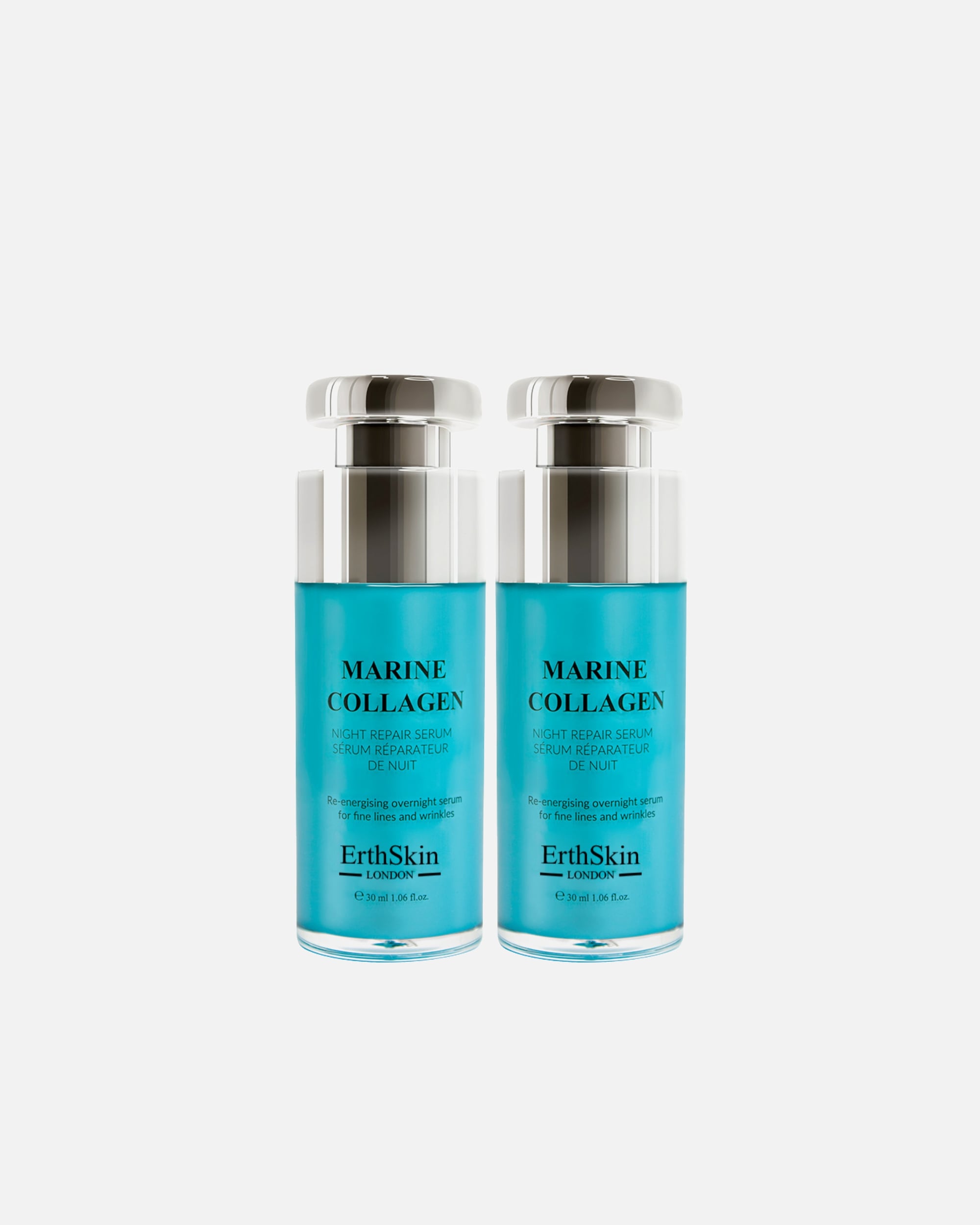 Sérum au collagène pour Femme ErthSkin London Duo Sérum de Nuit Marin 1 pièce