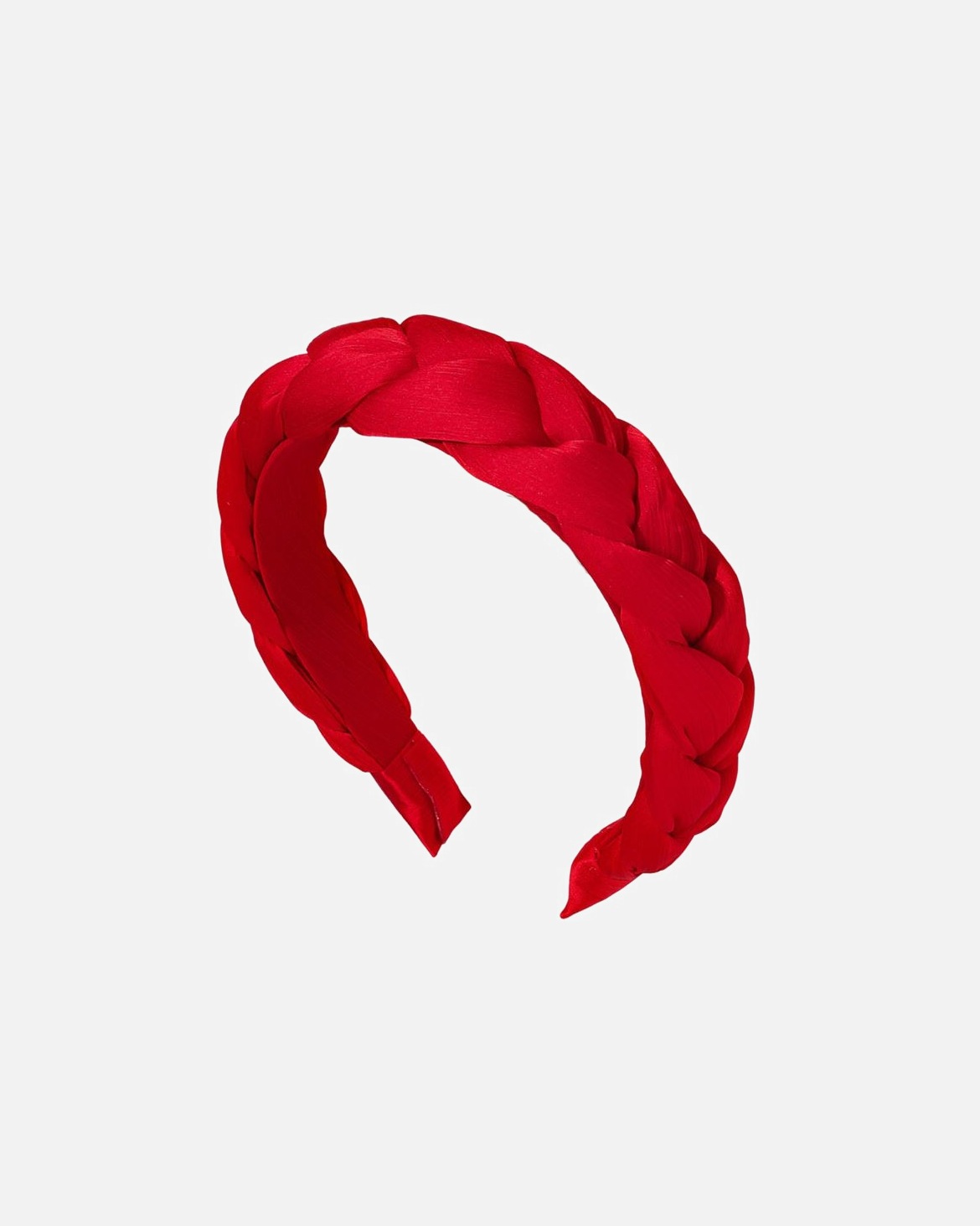 Serre-tête pour Femme SOHO SOHO Luna Hairband Serre-tête en Rouge - Accessoire Cheveux Satin SOHO Luna Hairband Serre-tête en Rouge - Accessoire Cheveux Satin