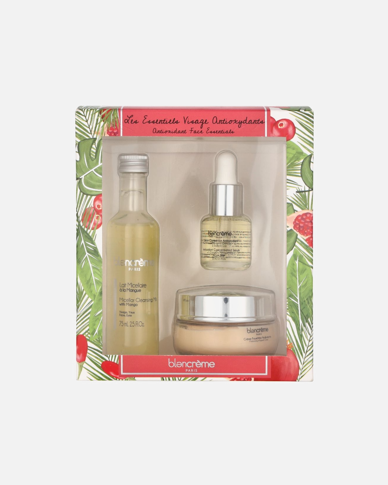 Coffret soin corps pour Femme Blancrème Antioxidant Facial Trio Set 1 pièce