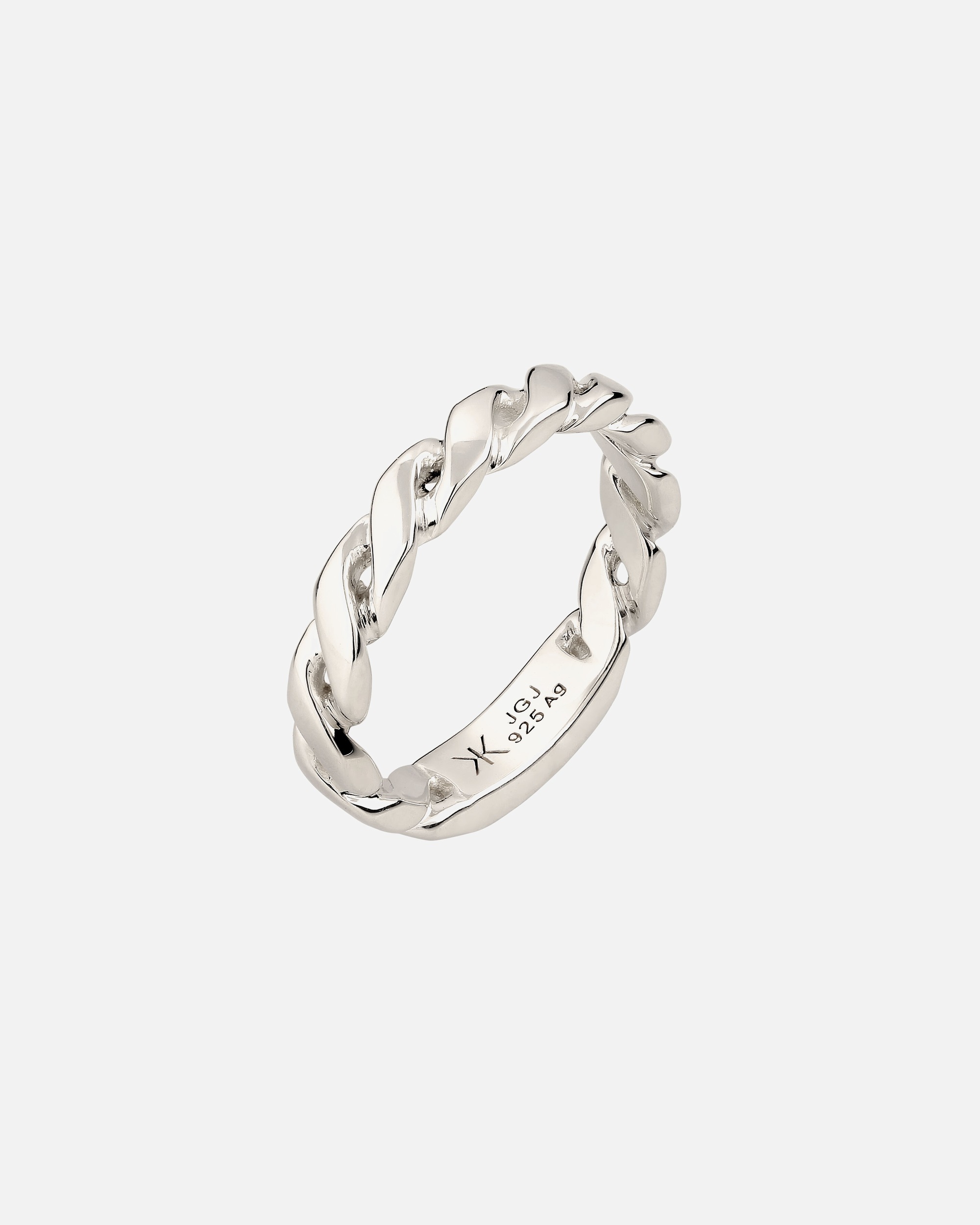 Bague pour Homme KUZZOI Bague homme 925 Sterling Silver 62