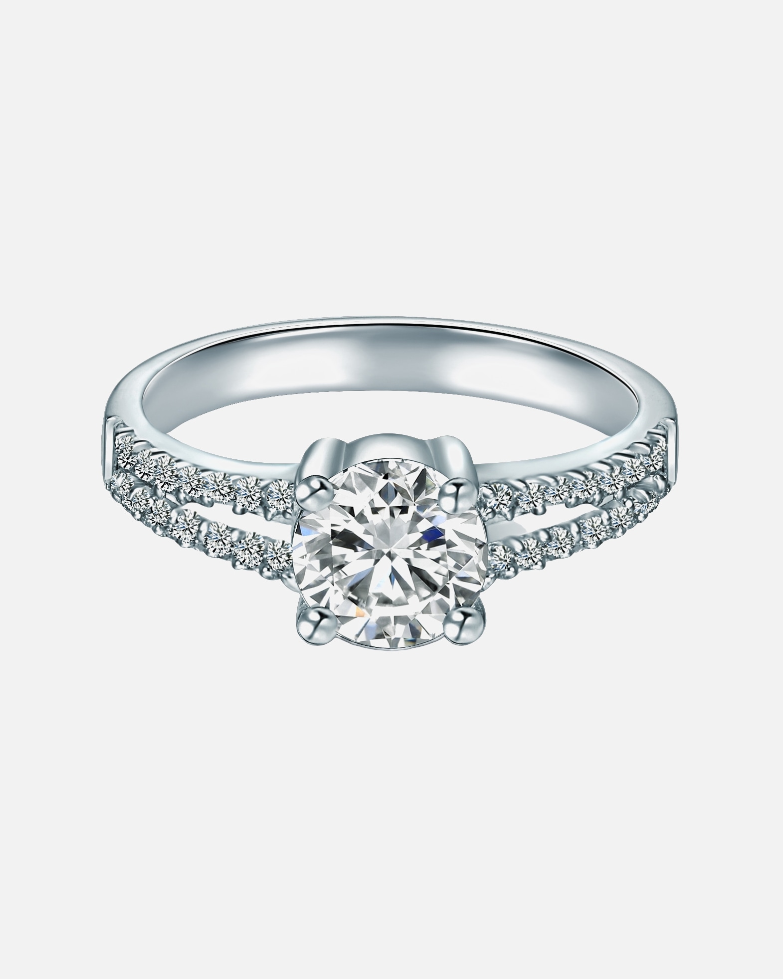 Bague pour Femme Trilani Bague en Argent sterling en Argent 63