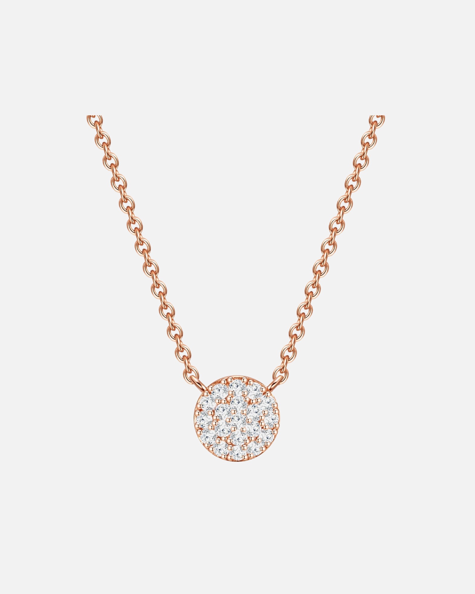 Collier pour Femme Glanzstücke München Chaînes or rose