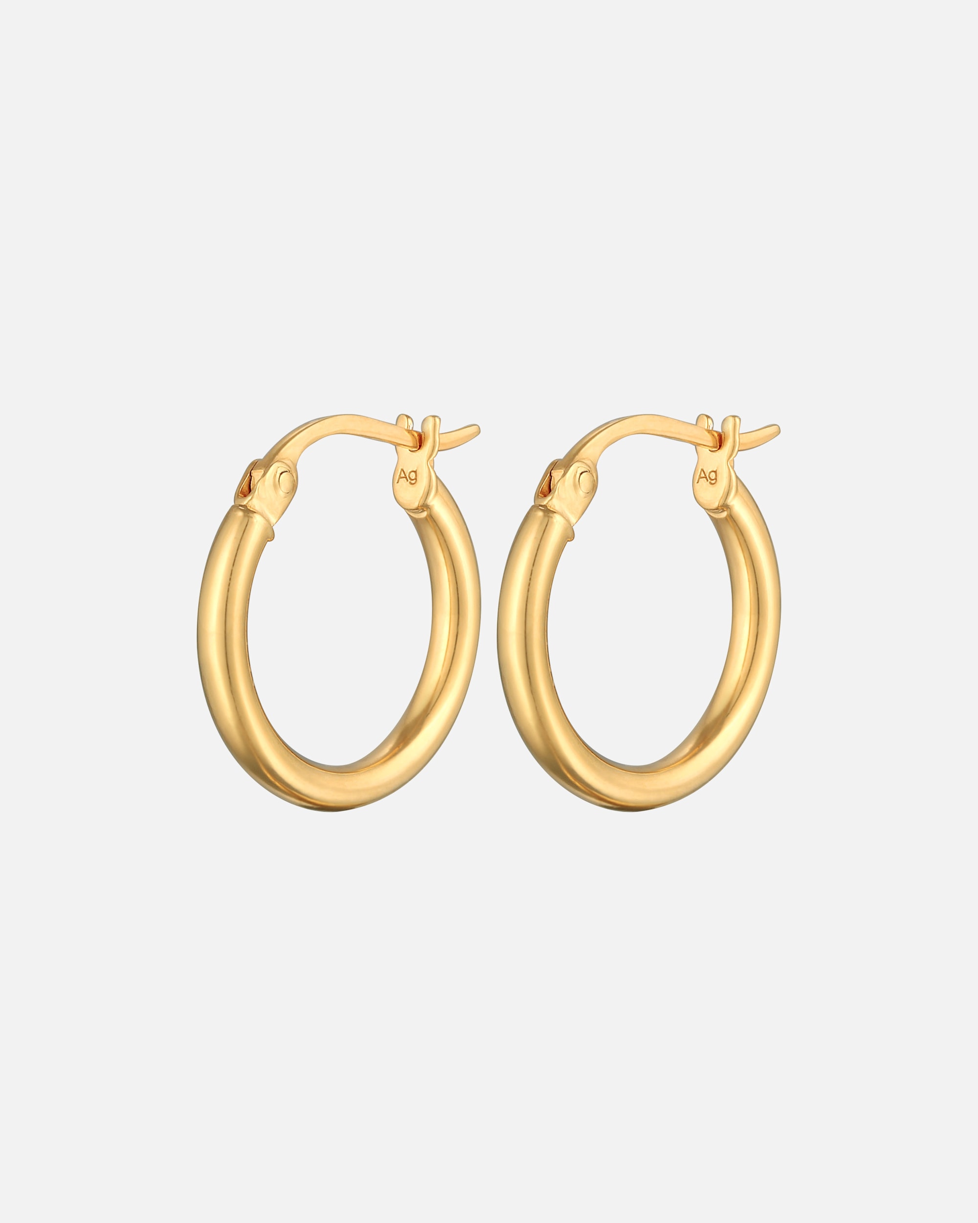 Boucles d'oreilles pour Femme Elli Creolen Bügelcreolen 925 Silber goldfarben