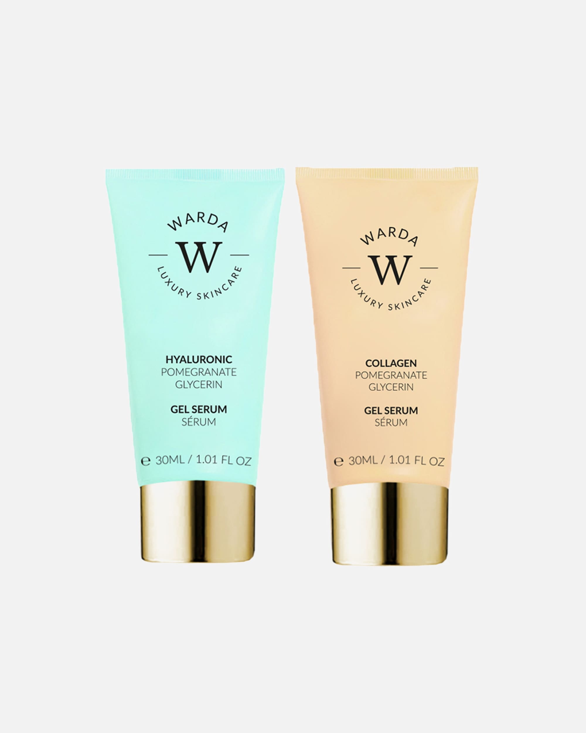 Soin anti-âge pour Femme WARDA LUXURY SKINCARE Duo d'huiles d'acide hyaluronique 1 pièce