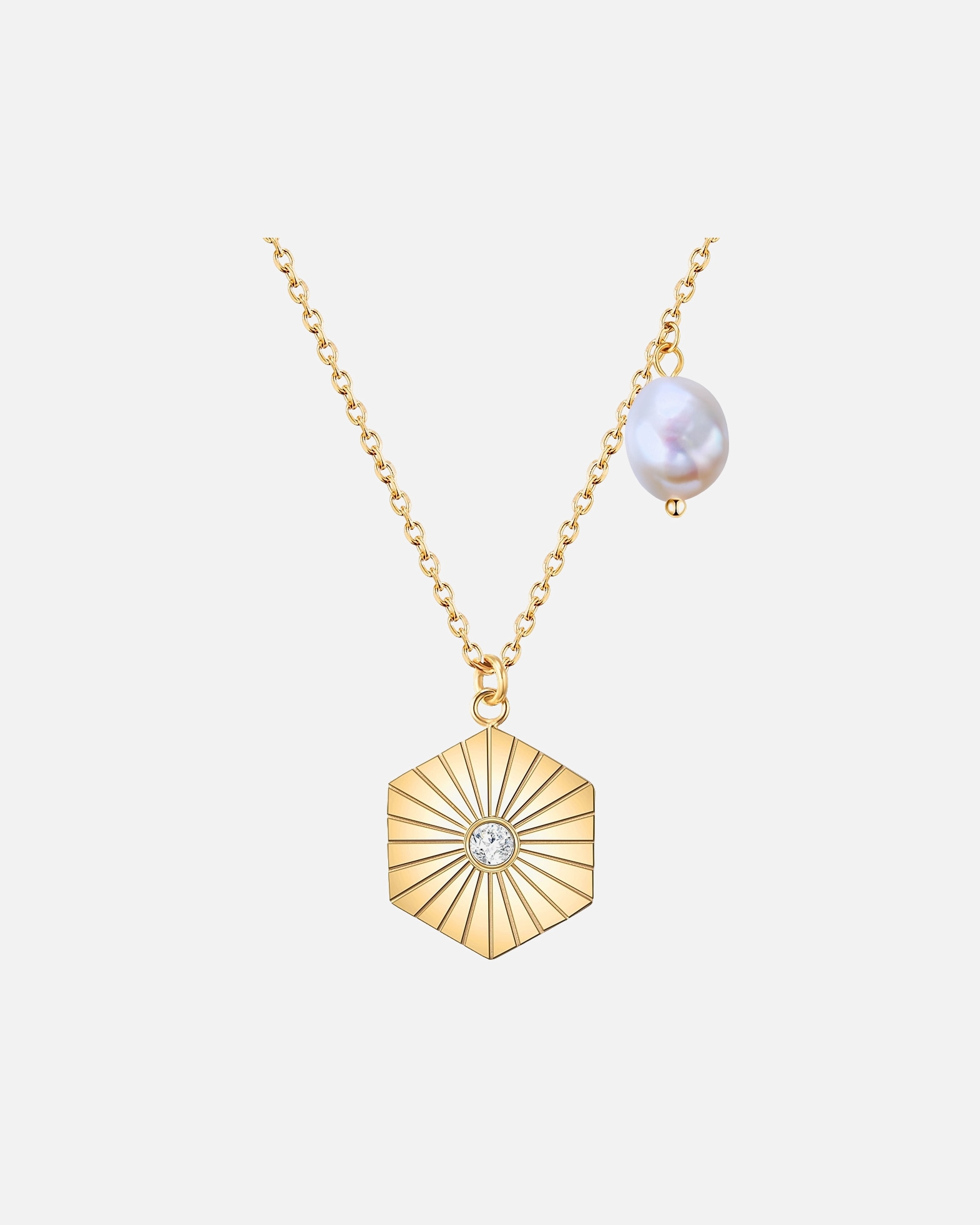 Collier pour Femme Valero Pearls Chaînes or