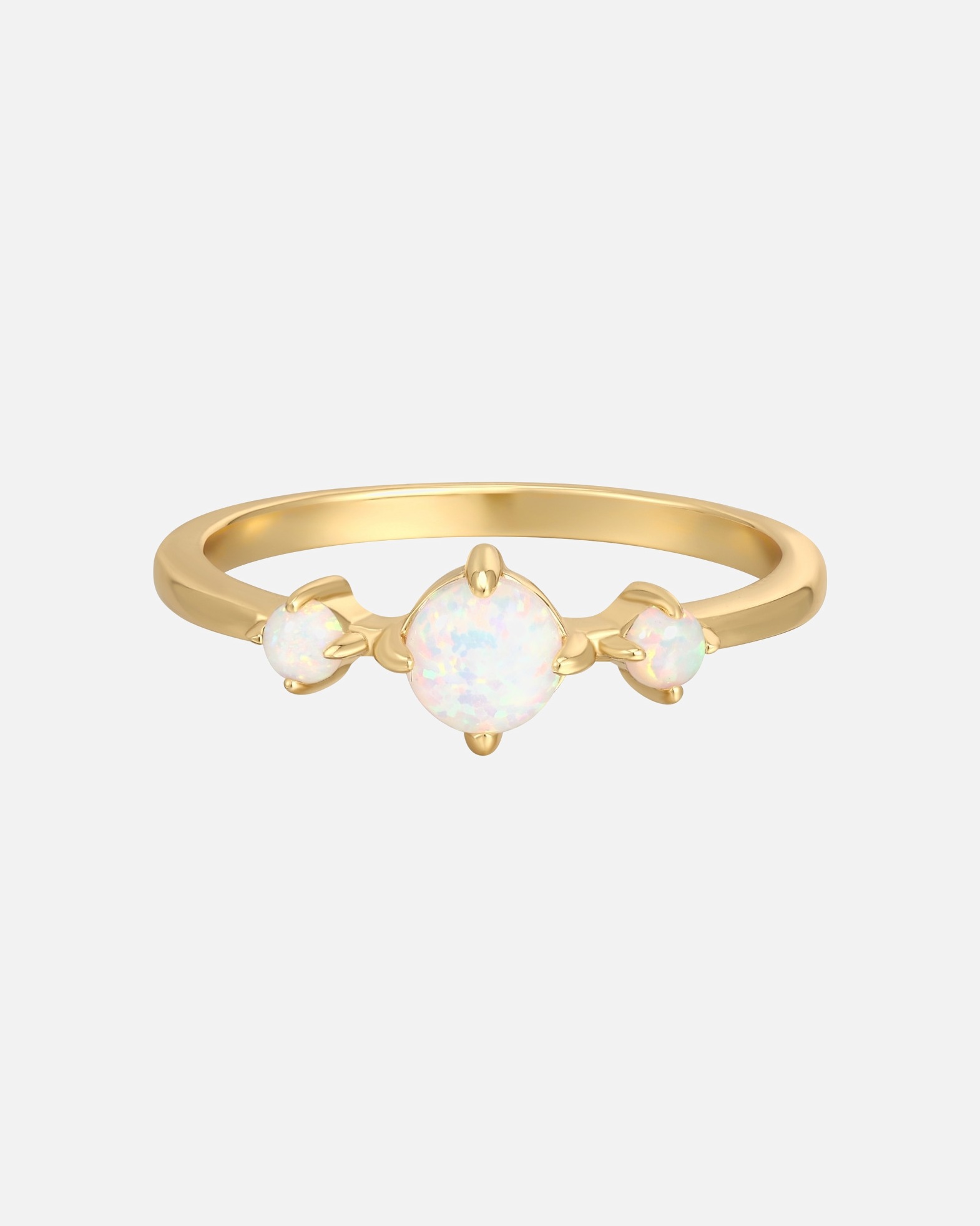 Bague pour Femme Rafaela Donata Bague en Argent sterling en Or jaune 52