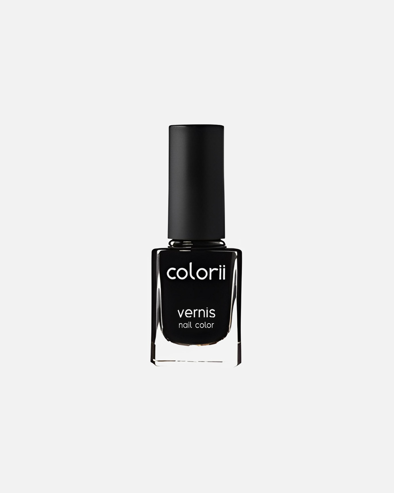 Vernis pour Unisexe Colorii Default Brand Line Vernis Nail Color Black Addict