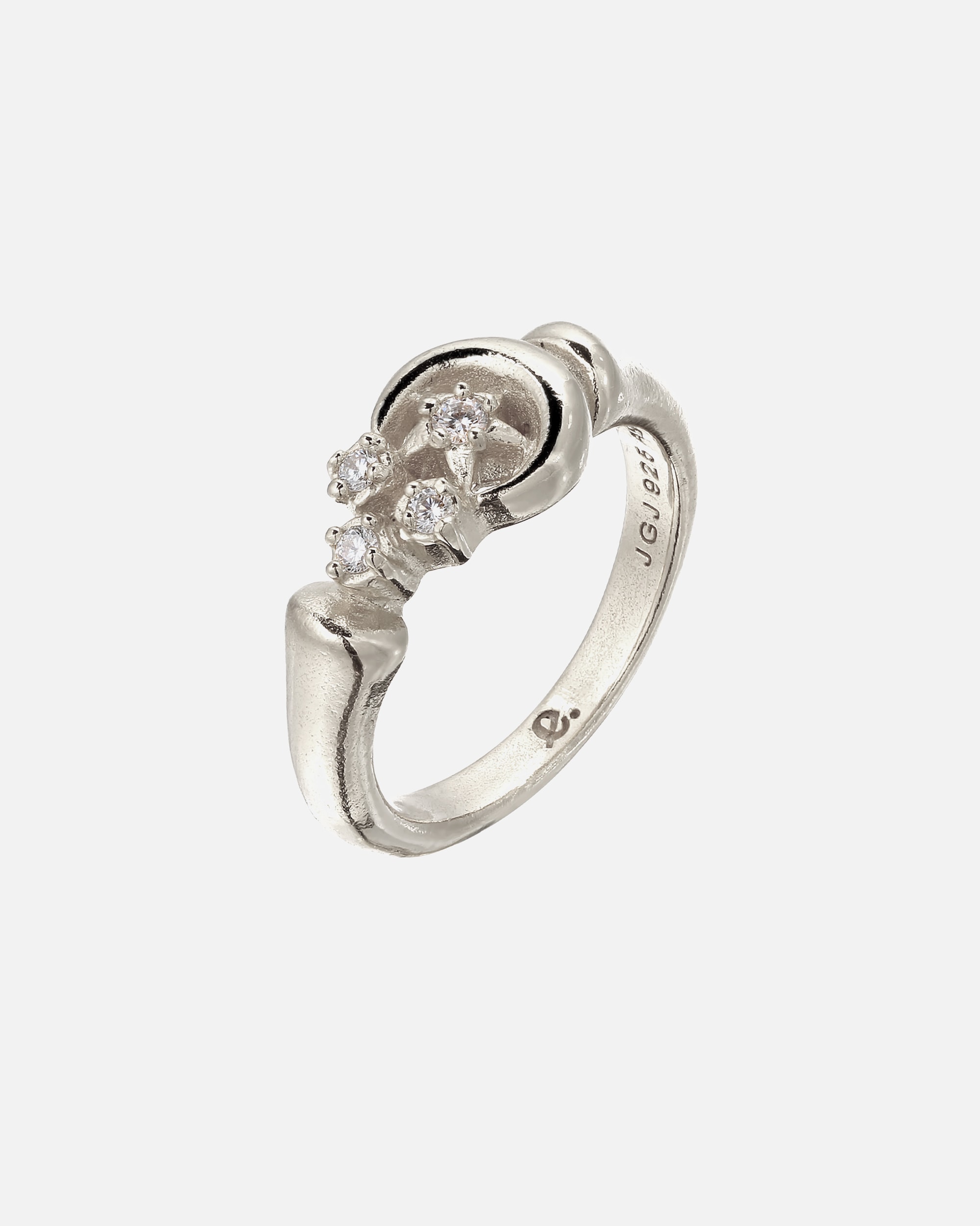 Bague pour Femme Elli PREMIUM Bague Étoile Topaze Blanc 925 Sterling Silver 58