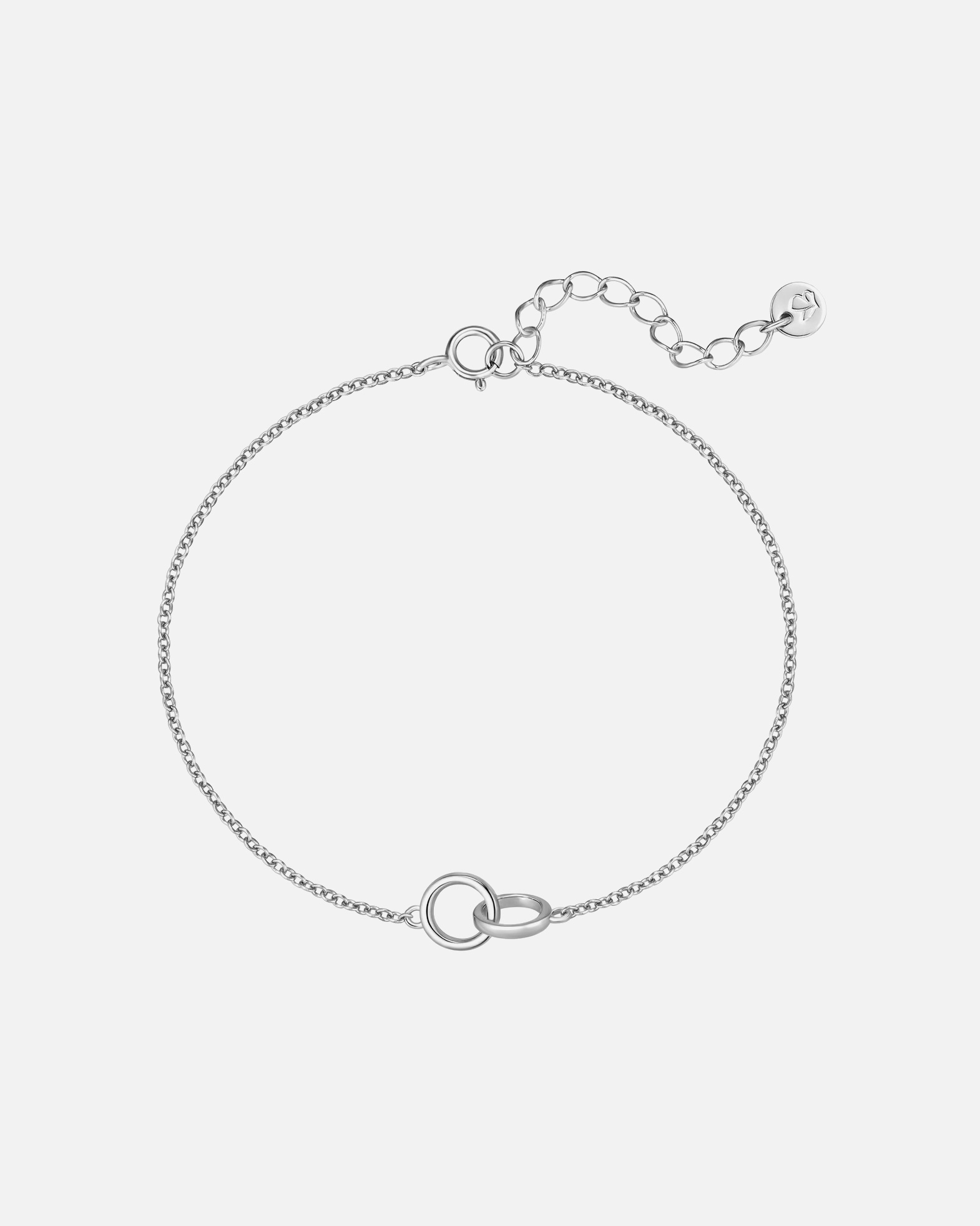 Bracelet pour Femme Glanzstücke München Bracelet en argent sterling dans argent Longueur de base 17,0 + rallonge 3,0 cm