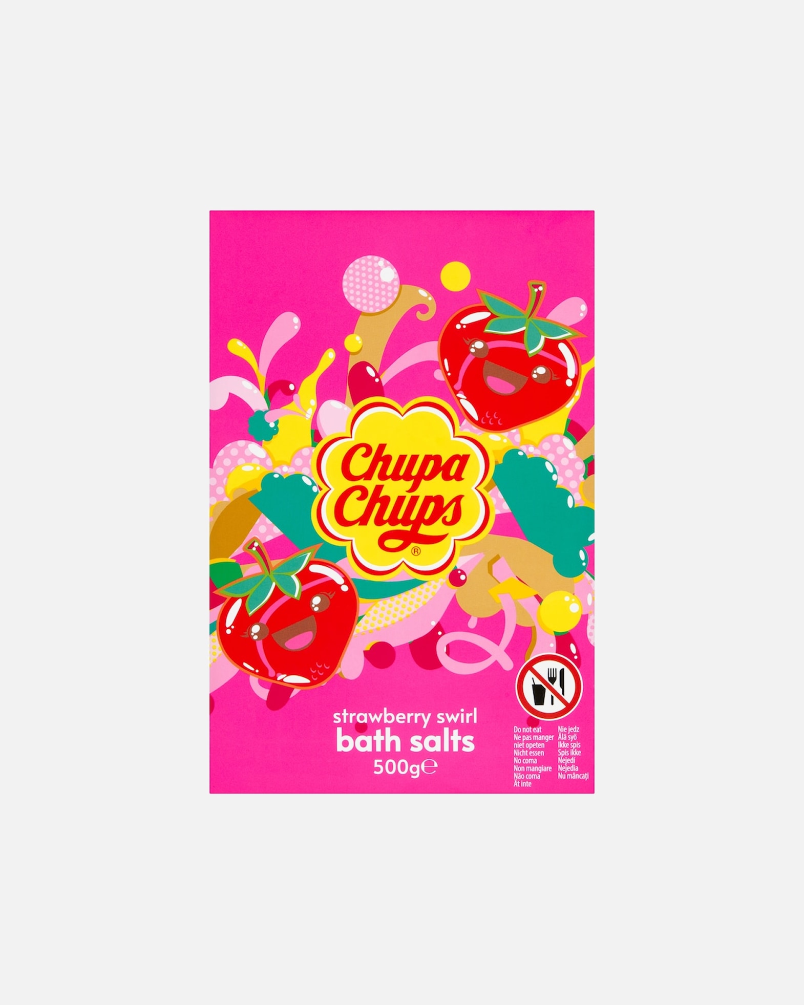 Bain moussant pour Unisexe Chupa Chups Bath Salt Strawberry Swirl Strawberry Swirl