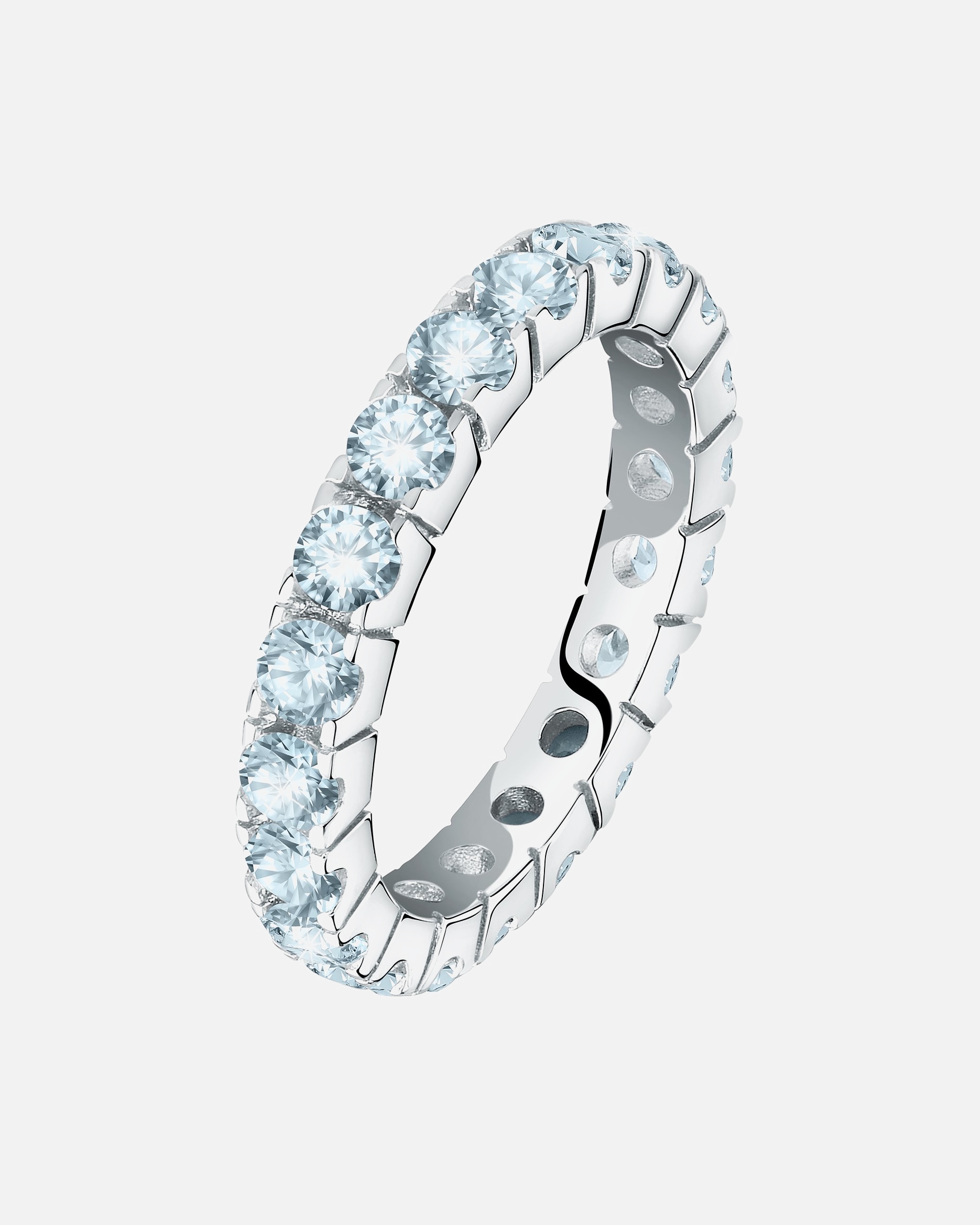 Bague pour Femme CHRIST Bagues bleu clair 50