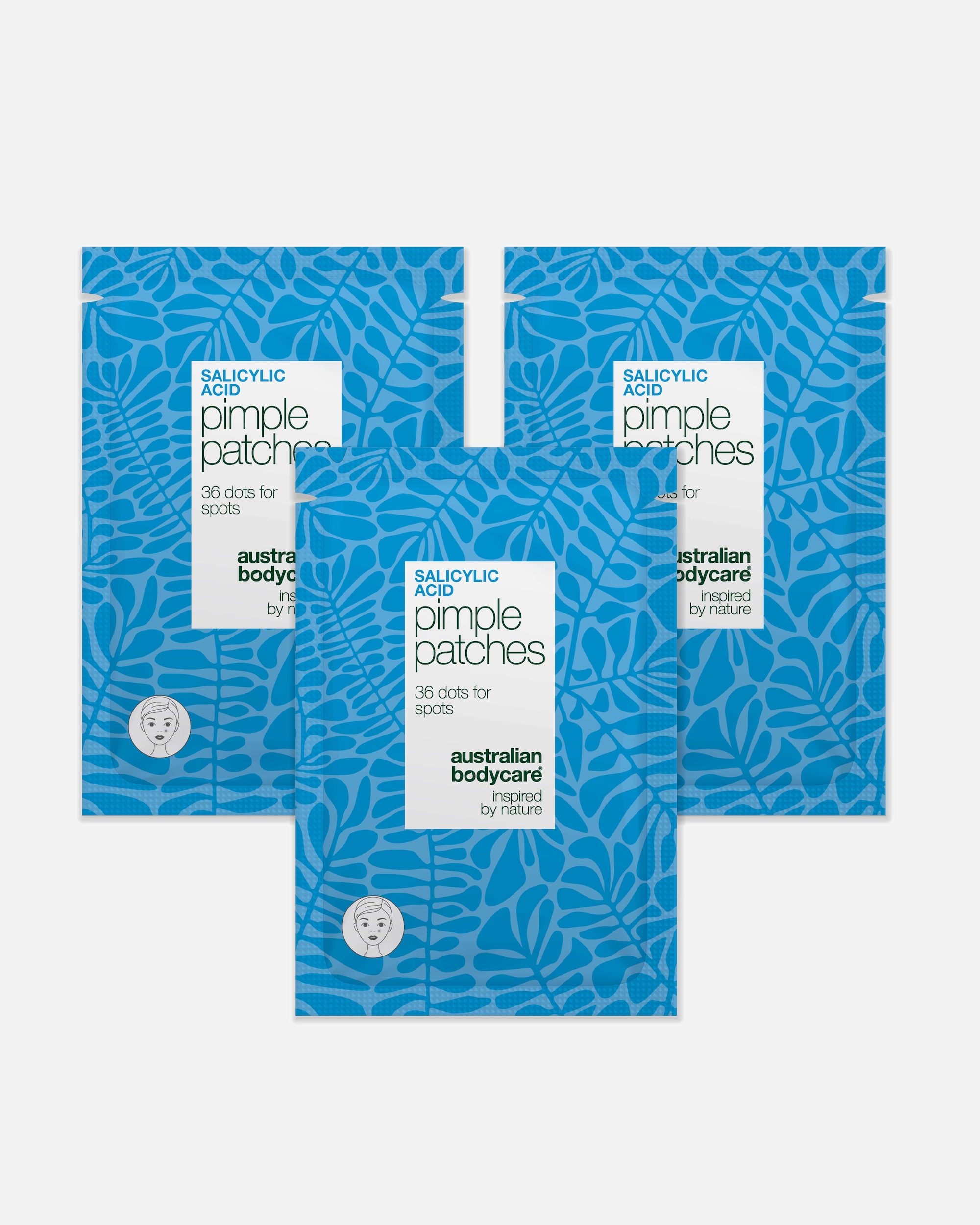 Soin anti-acné pour Unisexe Australian Bodycare Pimple Patches à l’acide salicylique 2 pièce