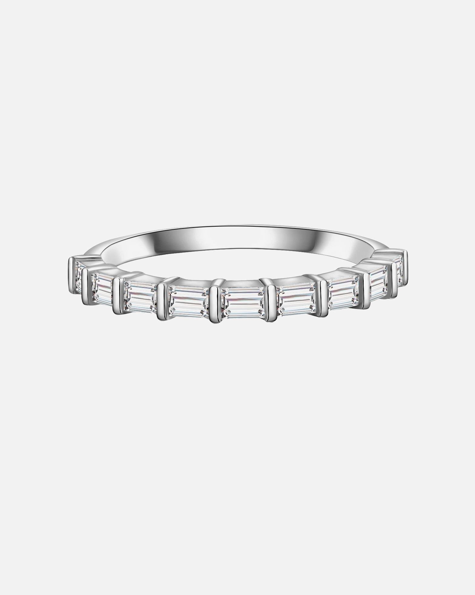 Bague pour Femme Glanzstücke München Bague en argent Argent sterling Oxyde de zirconium (CZ) en Argent 56