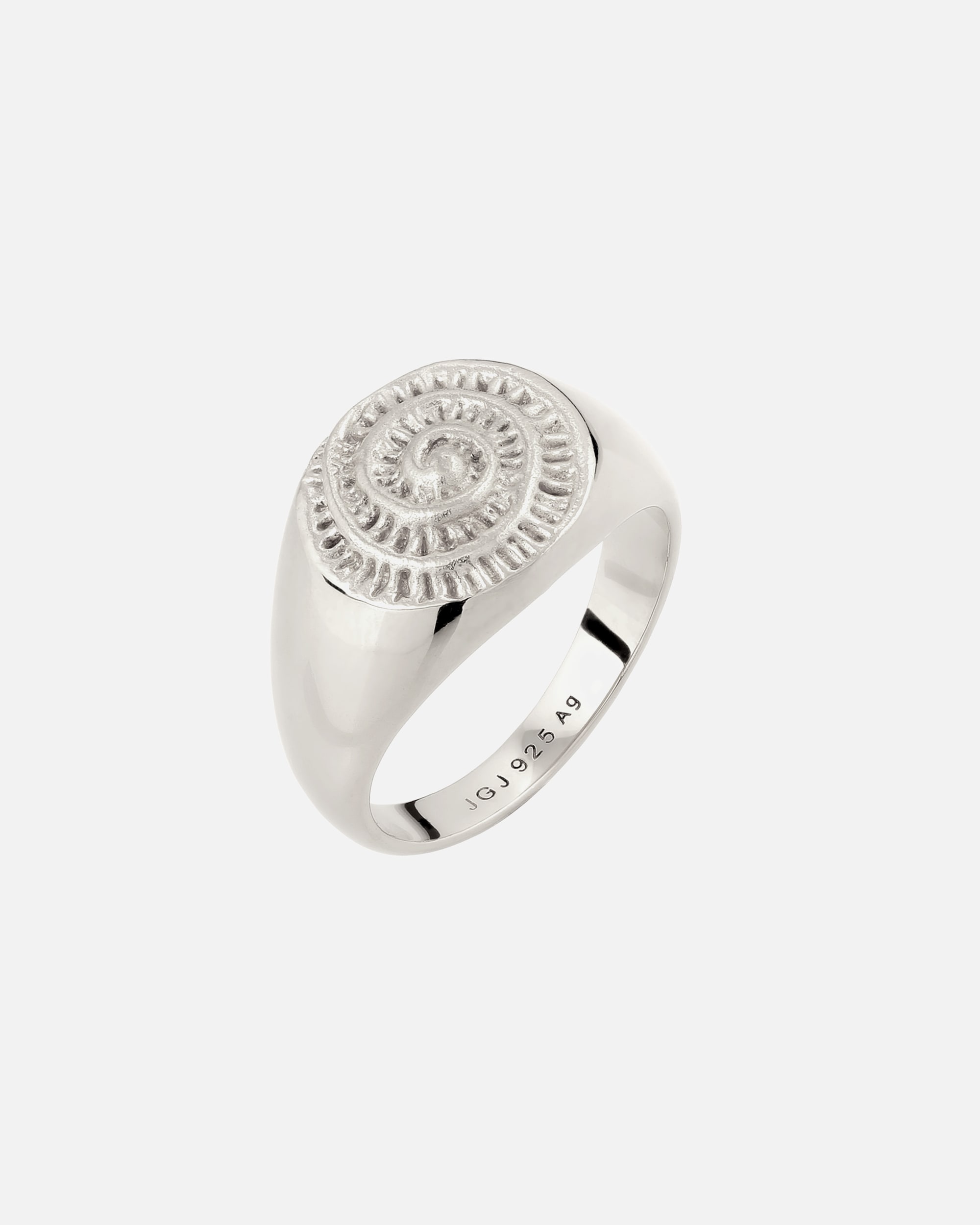 Bague pour Homme KUZZOI Bague Signet 925 Sterling Silver 60