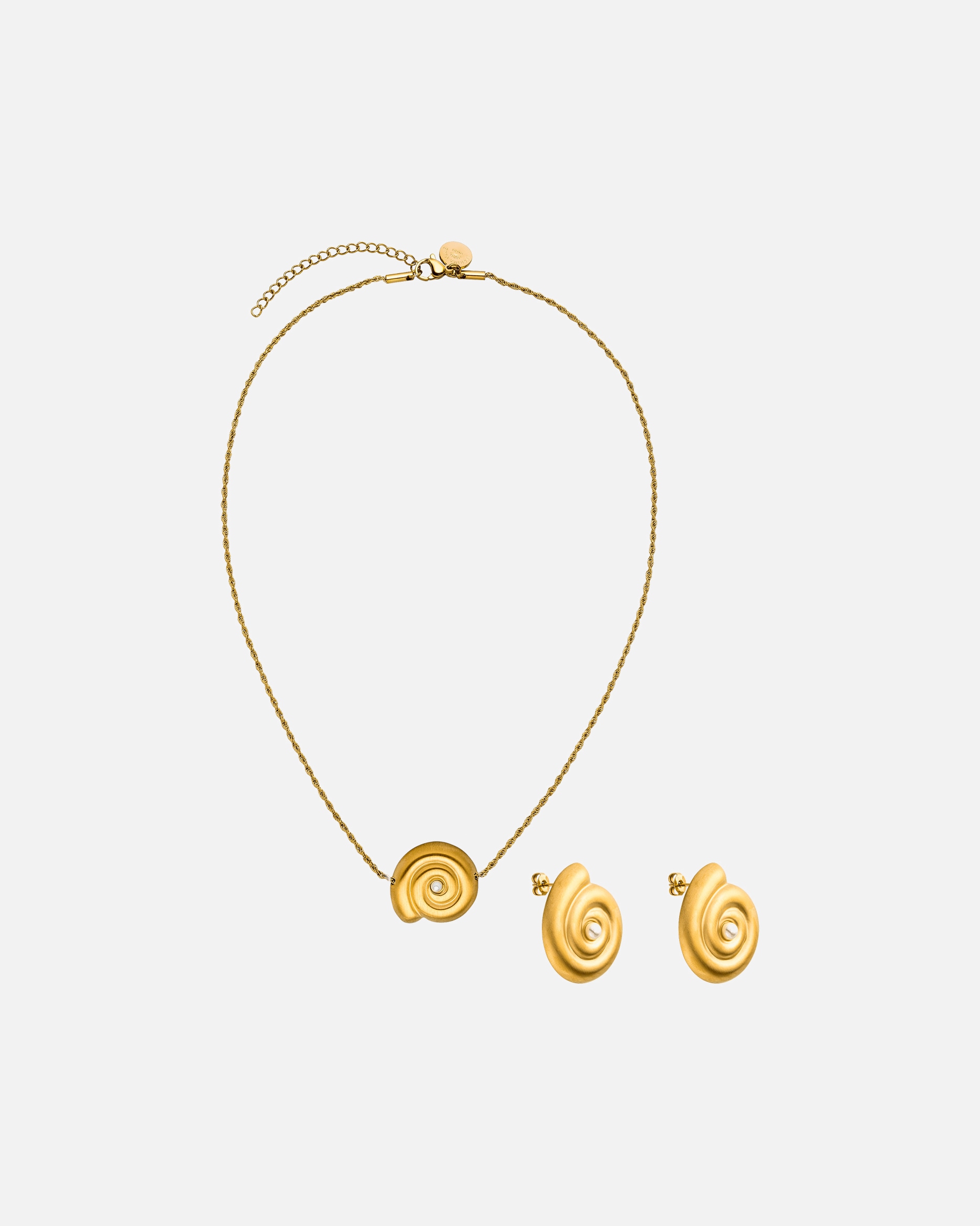 Parure de bijoux pour Unisexe Purelei Oceanfront Ensemble de bijoux 100% acier inoxydable Or