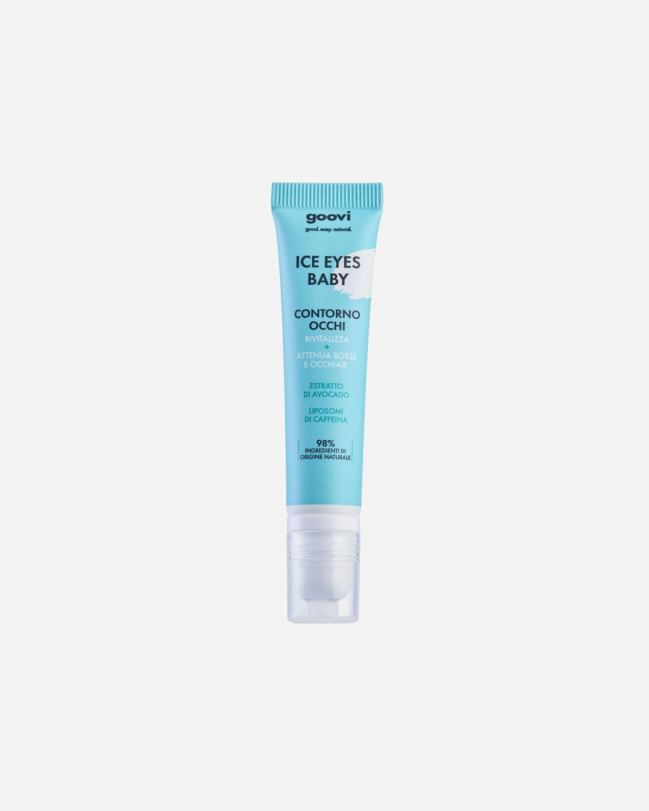 Crème contour des yeux pour Femme goovi Ice Eyes Baby Crème pour les yeux contre les poches et les cernes 15 ml