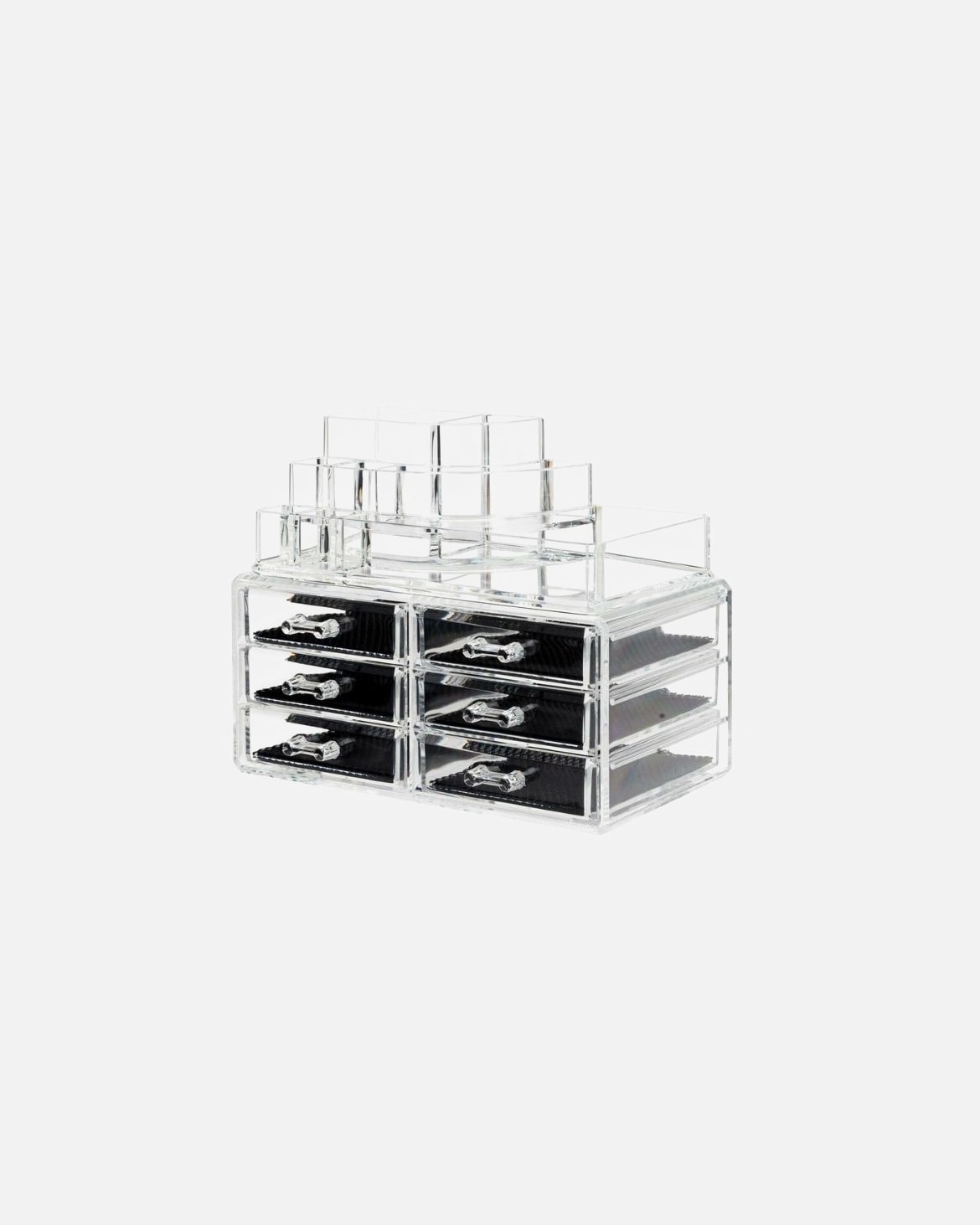 Trousse pour Femme UNIQ UNIQ Organisateur de Maquillage avec 6 Tiroirs Transparent SF-1158 UNIQ Organisateur de Maquillage avec 6 Tiroirs Transparent SF-1158